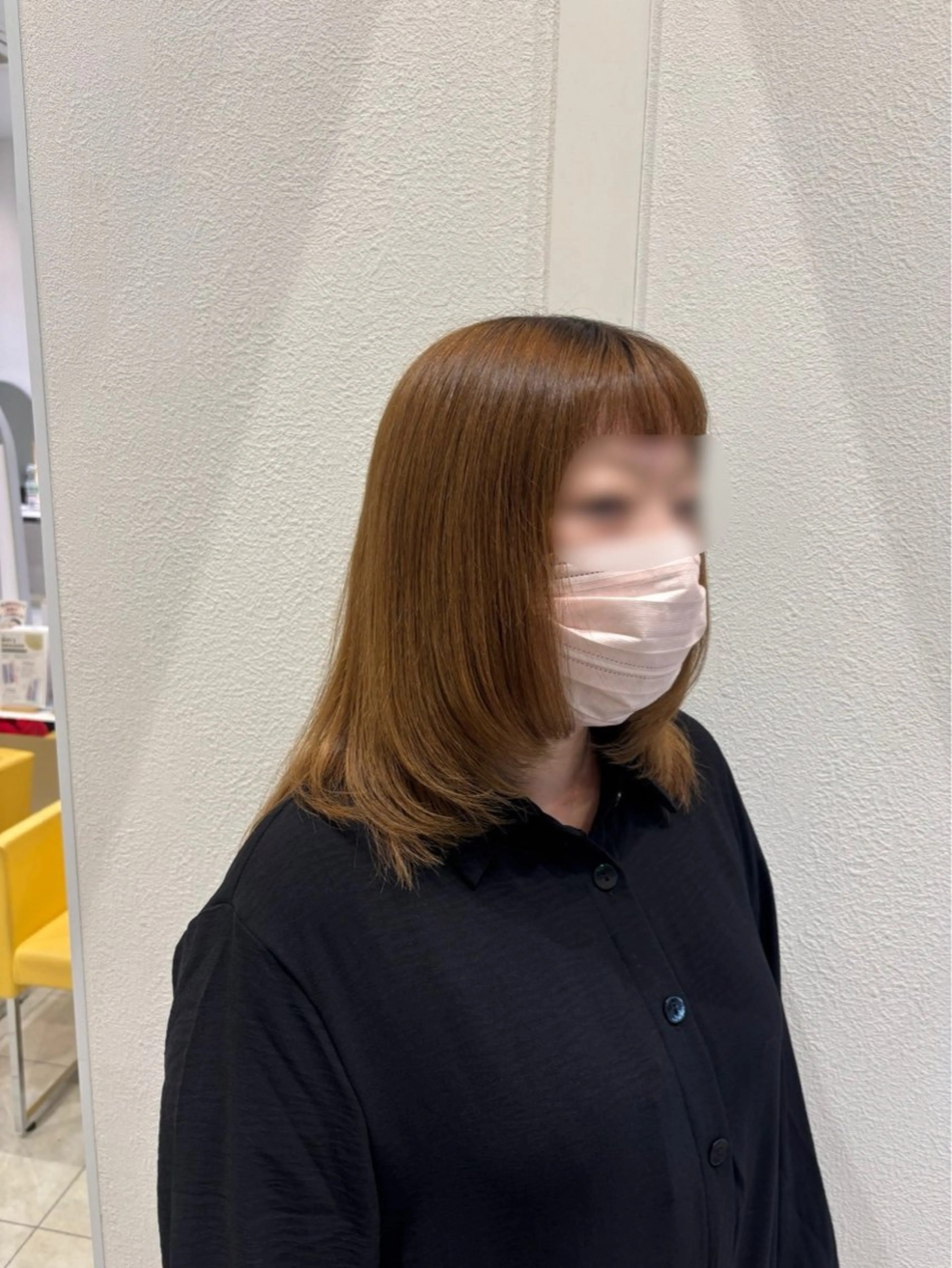 セミロング カット カラー/ツヤ髪/ ヘッドスパ/りおんのヘアスタイル