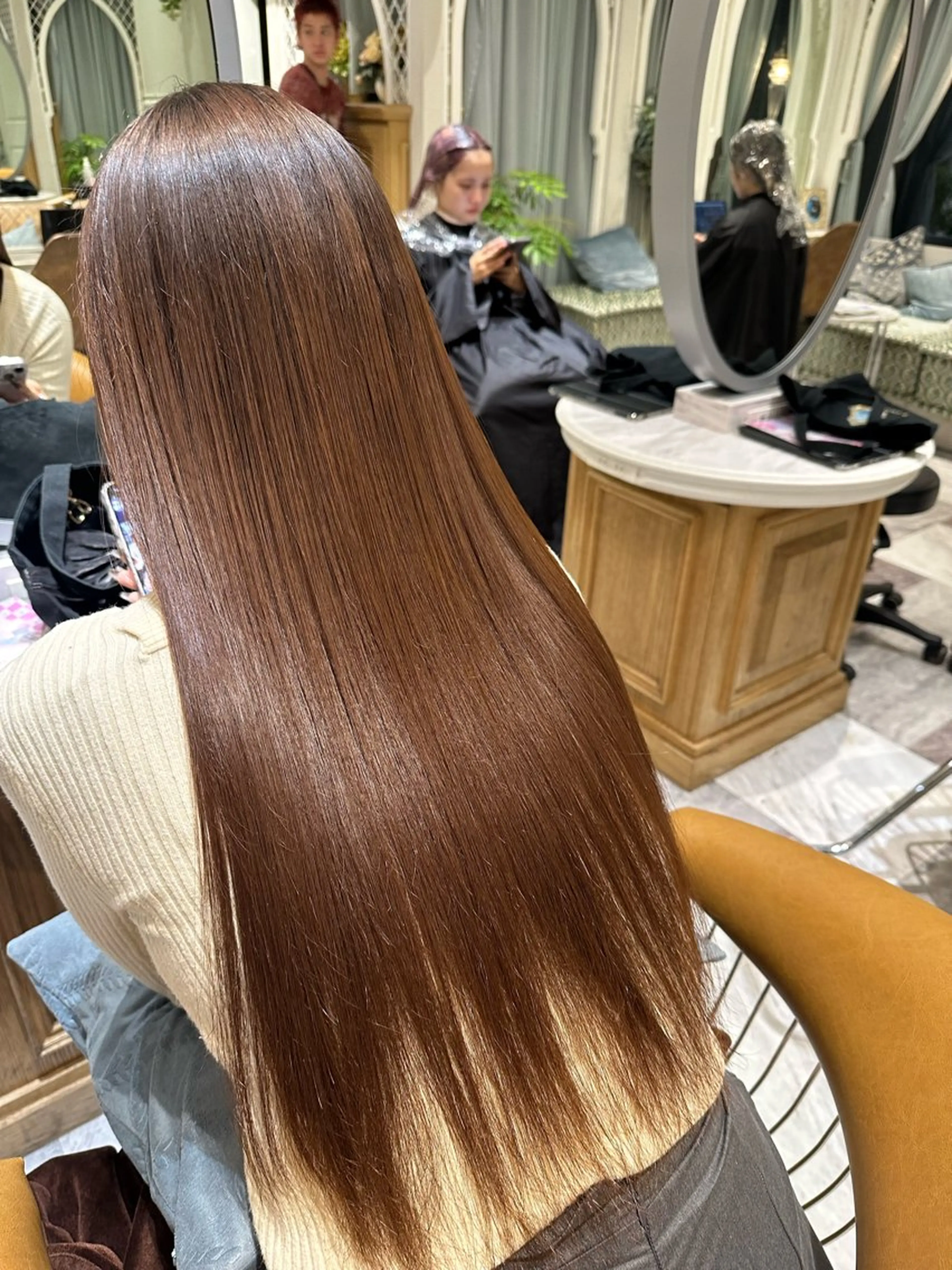 ロング MASHU韓国ヘア/ レイヤー/透明感カラのヘアスタイル