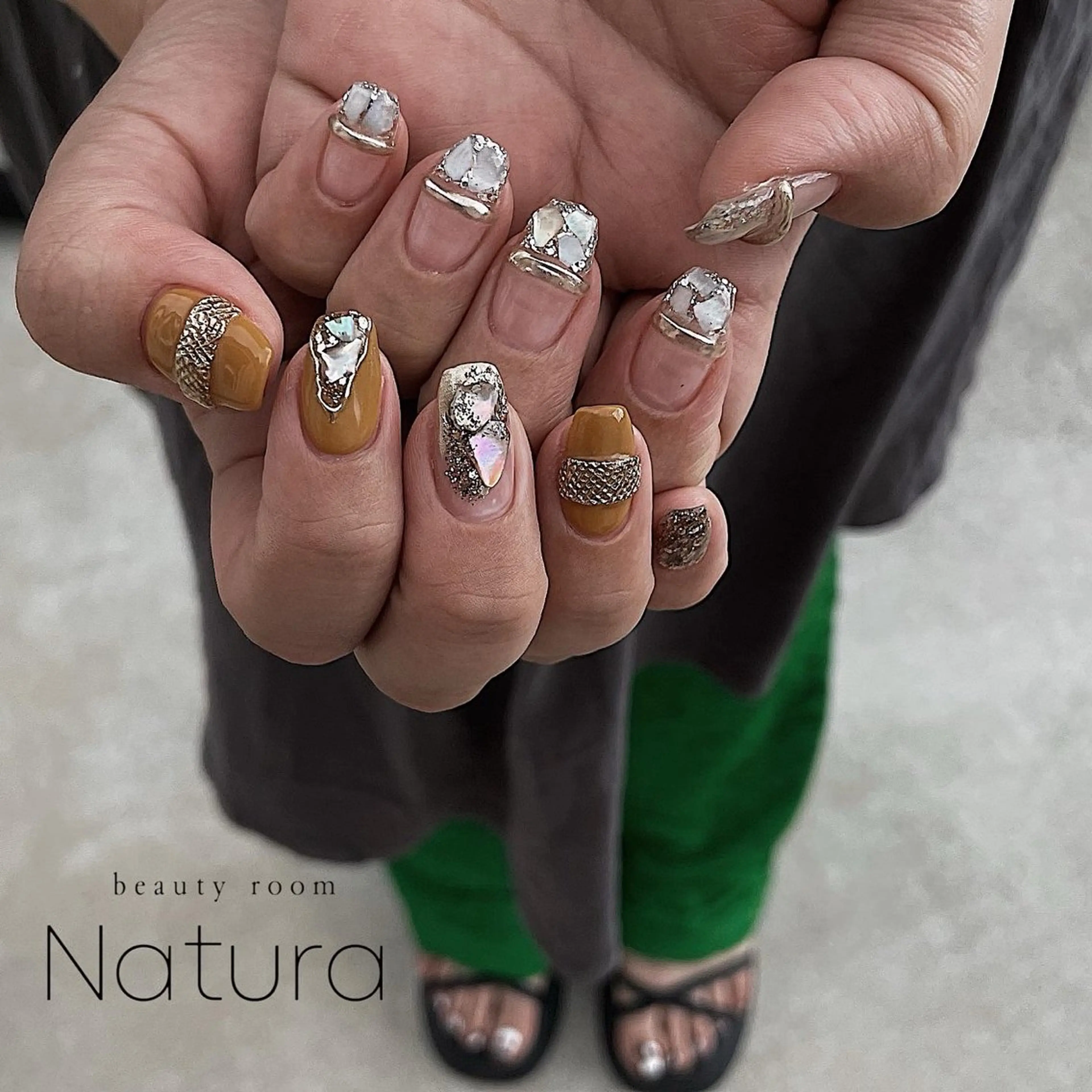 ネイル ハンドネイル beautyroom Naturaのネイルデザイン