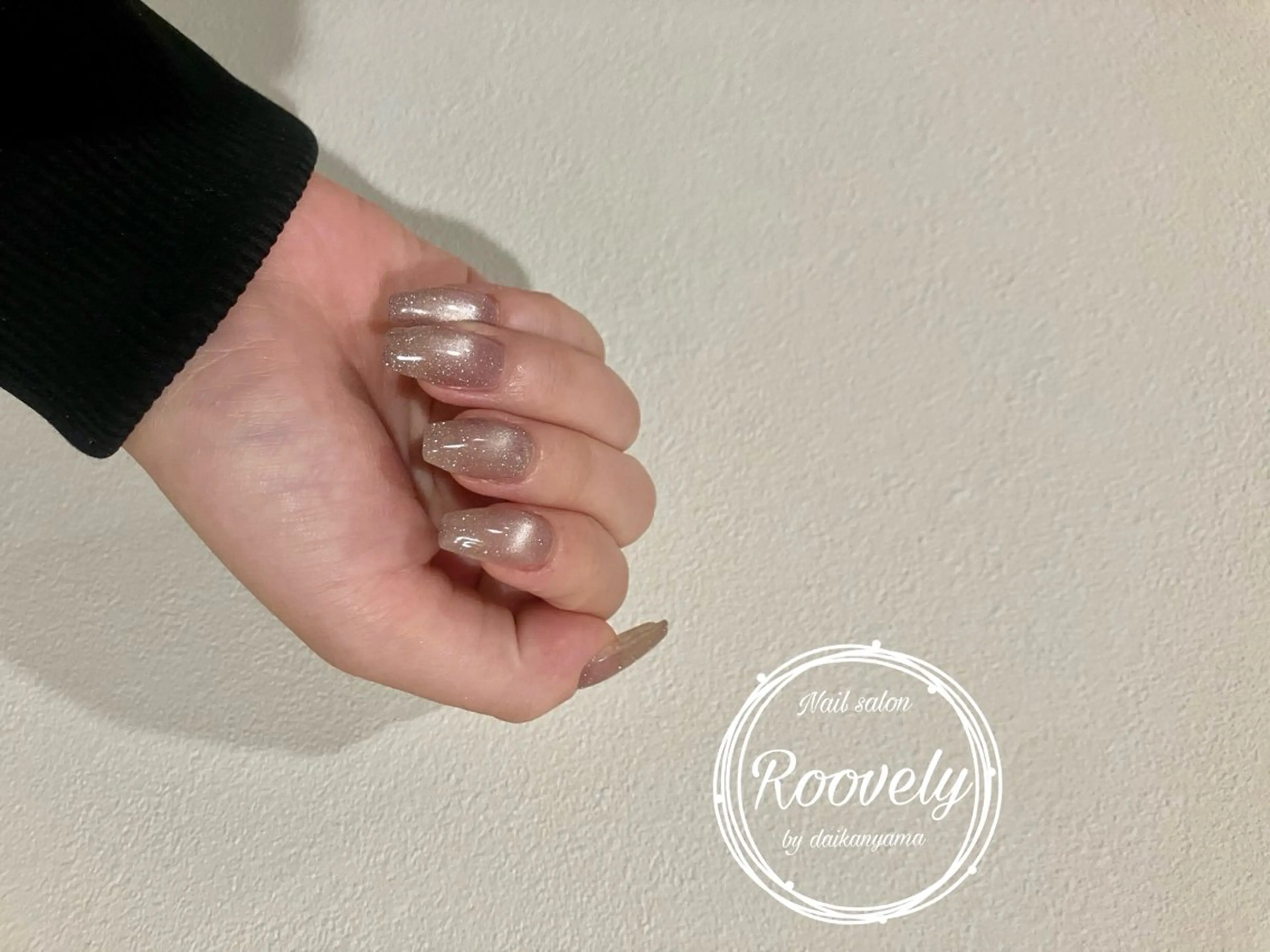 ネイル ハンドネイル Nail salon Roovely 代官山店【ネイルサロンルブリー】所属・roovely Rumi／ニュアンスのネイルデザイン