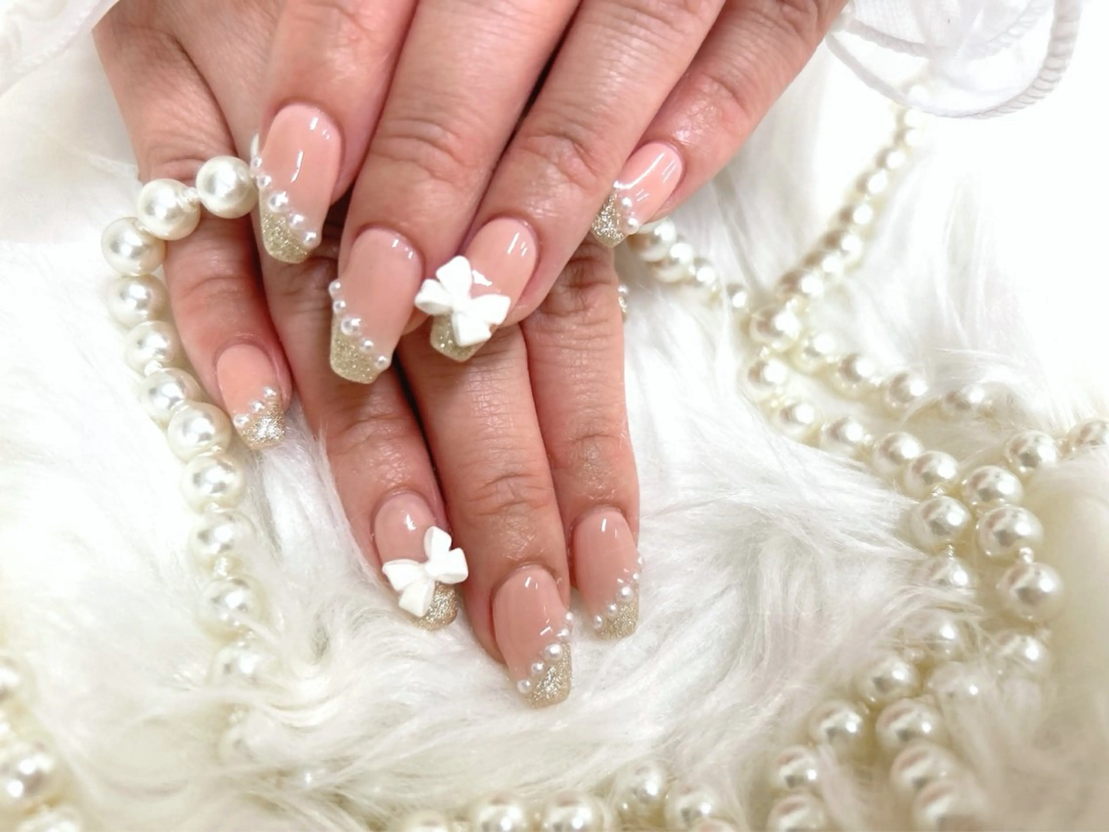 ミディアム ハンドネイル Nailsalon Angeのネイルデザイン