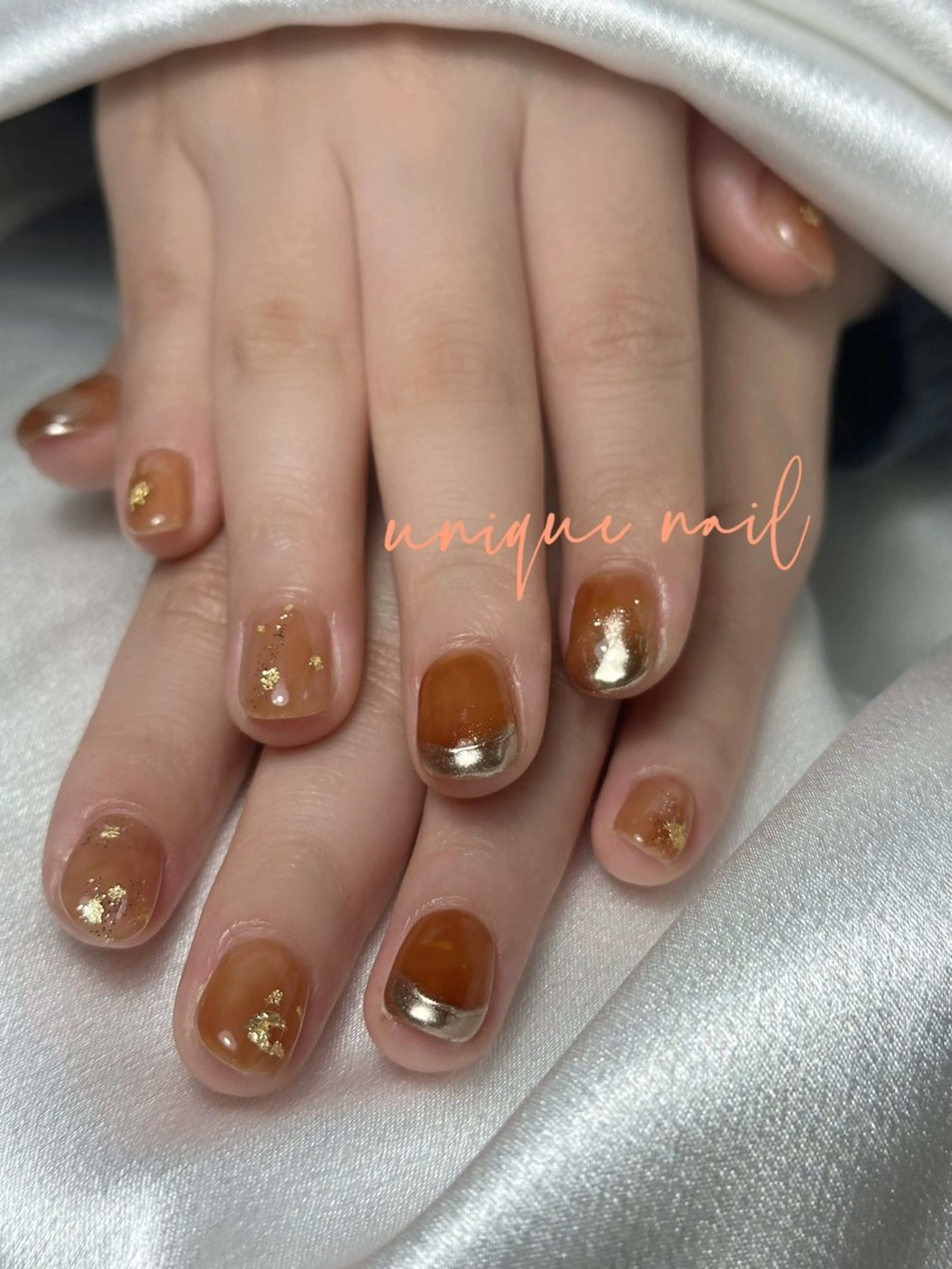 ネイル ハンドネイル ハンドケア UniqueNail さとみのネイルデザイン