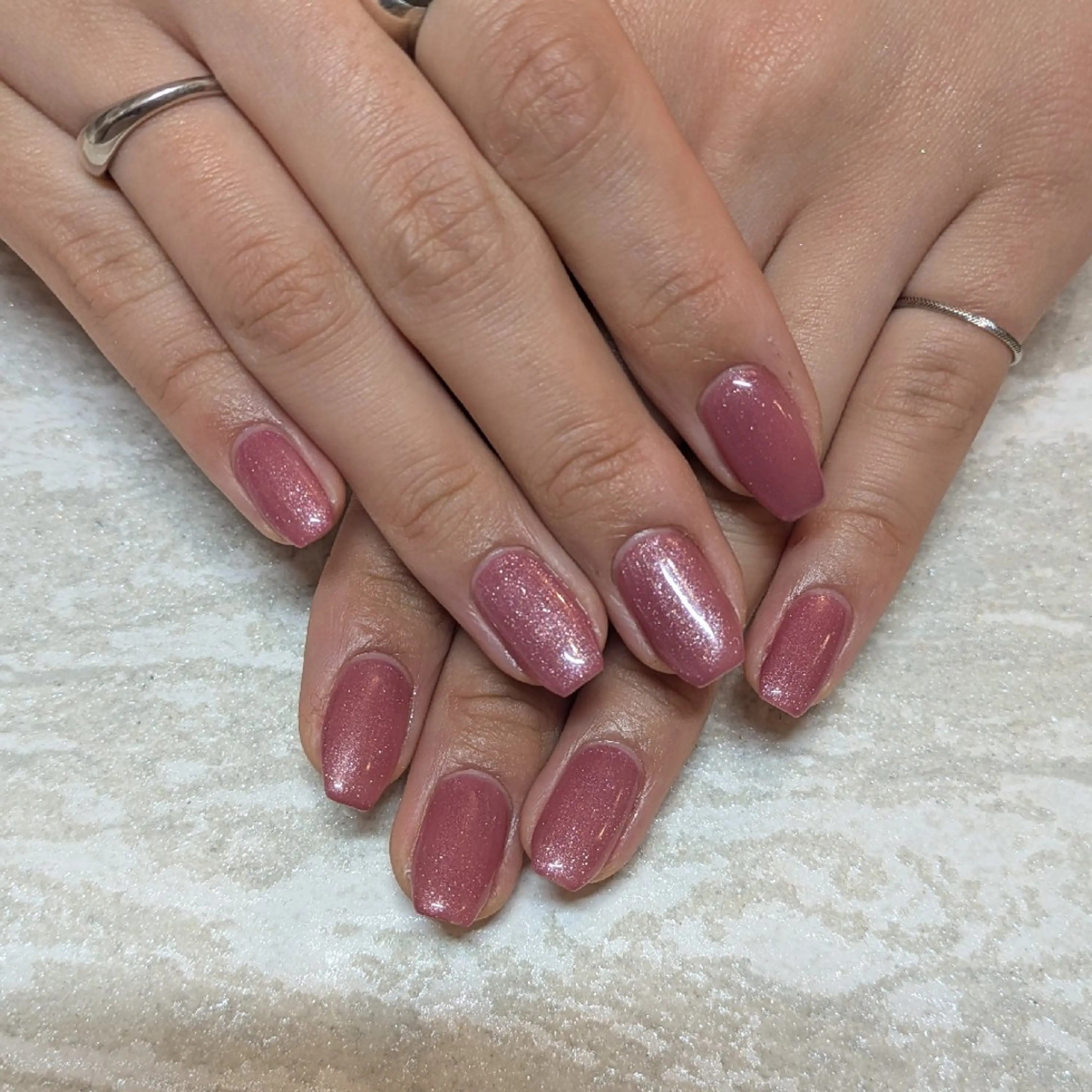 ネイル ワンカラーネイル ジェヌインネイル 河内のネイルデザイン