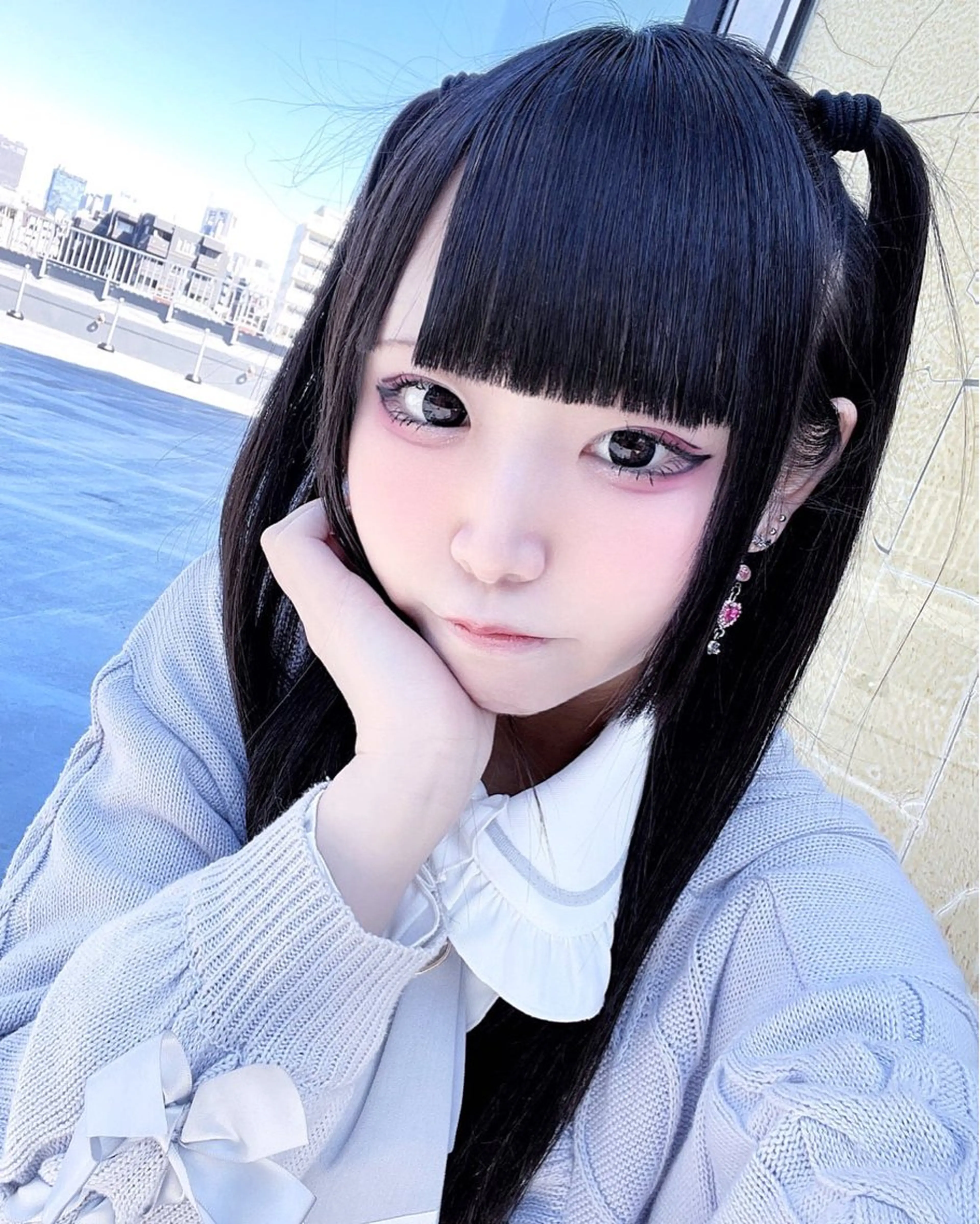 ロング カラー ヘアアレンジ エクステ M.O.D shibuya店所属・シールエクステ /まる🐺/渋谷のヘアスタイル