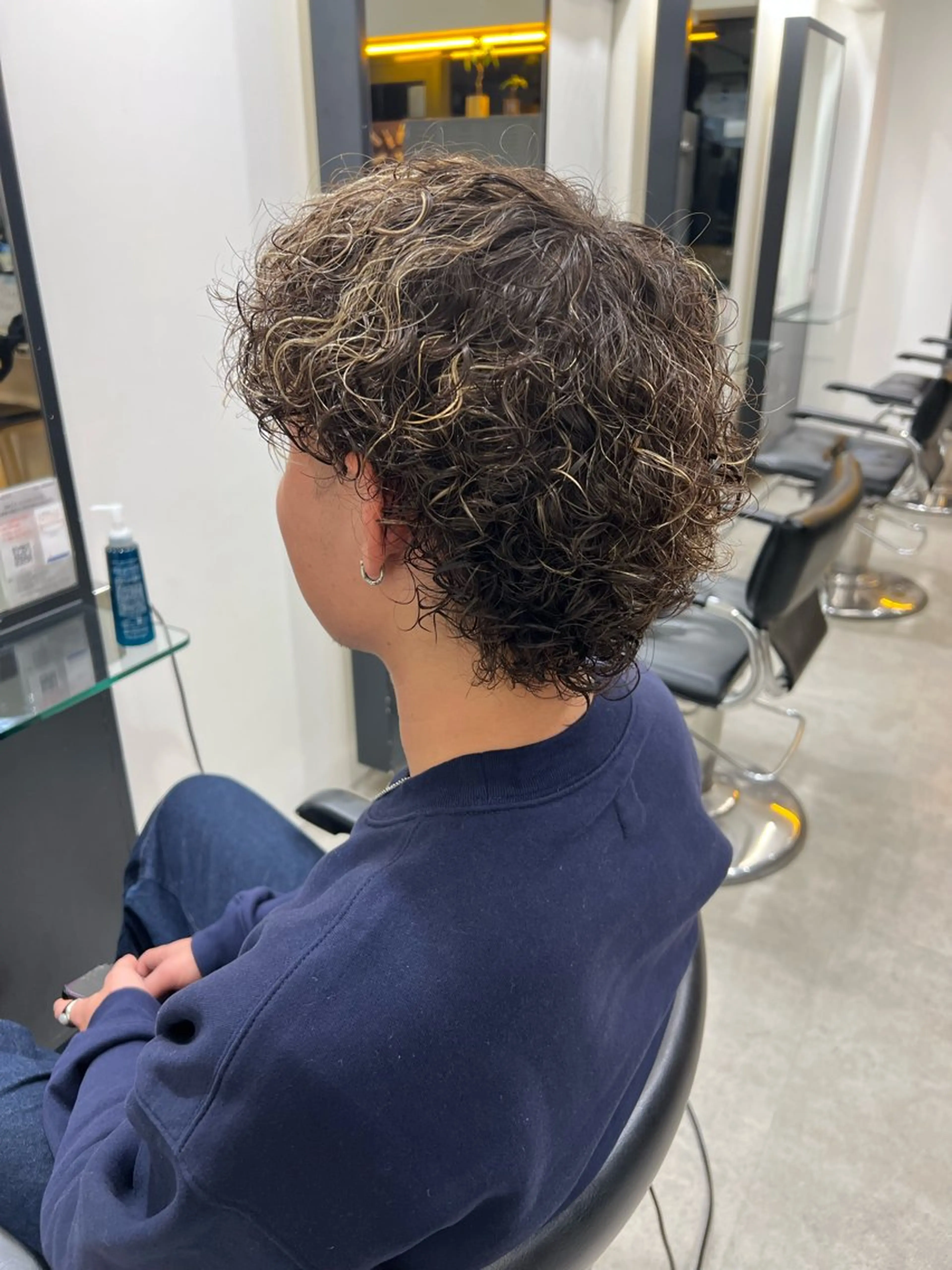 カラー パーマ メンズ fifth神宮前 HIN★T★のヘアスタイル