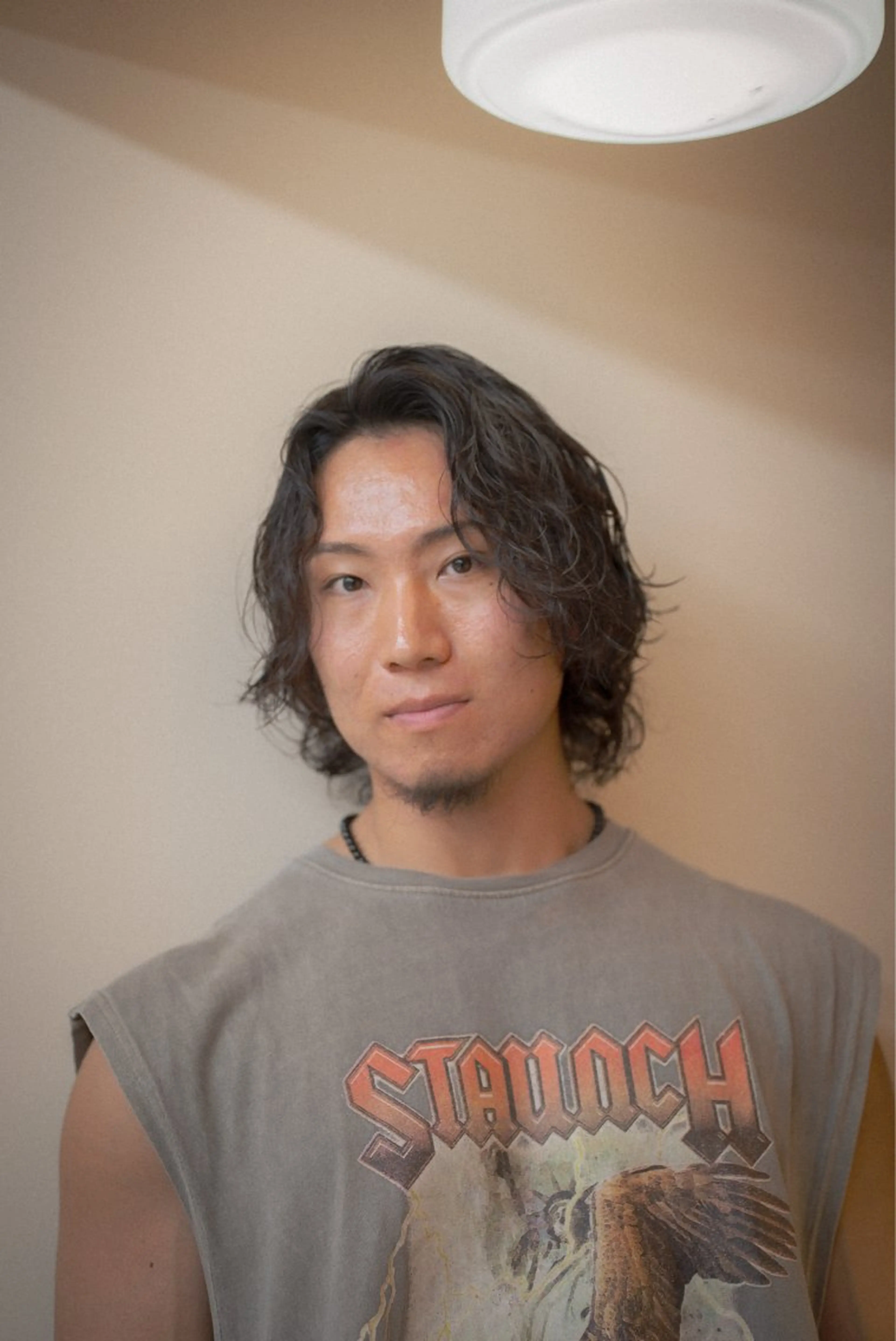 セミロング カラー パーマ メンズ メンズパーマ セミロングパーマ カット パーマ 🔗メンズサロン🔗 Kieのヘアスタイル