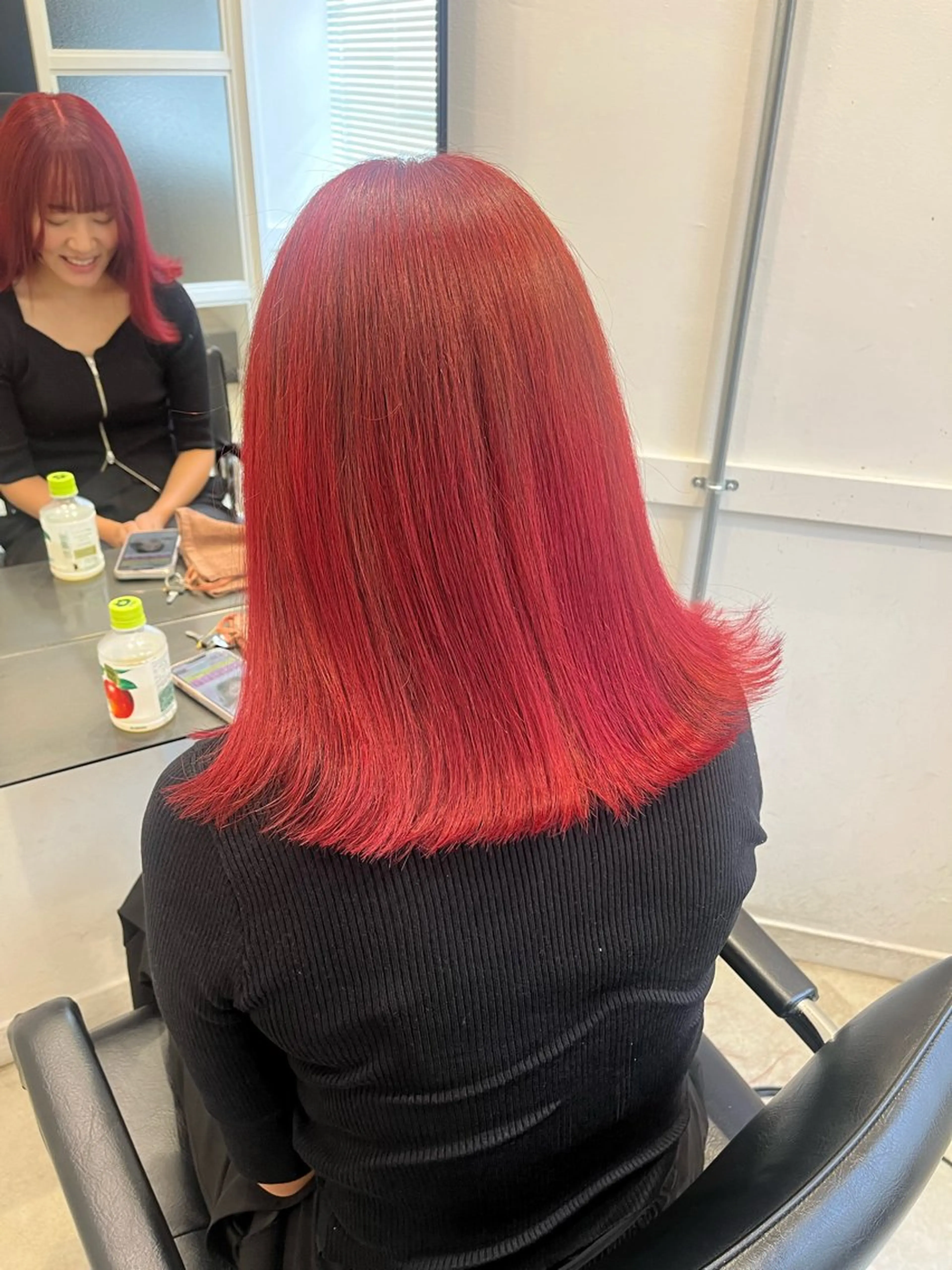 ミディアム カラー ヘアカラー トリートメント Go   Today シェアサロン　横浜店所属・【ただの天才 🎨】のヘアスタイル