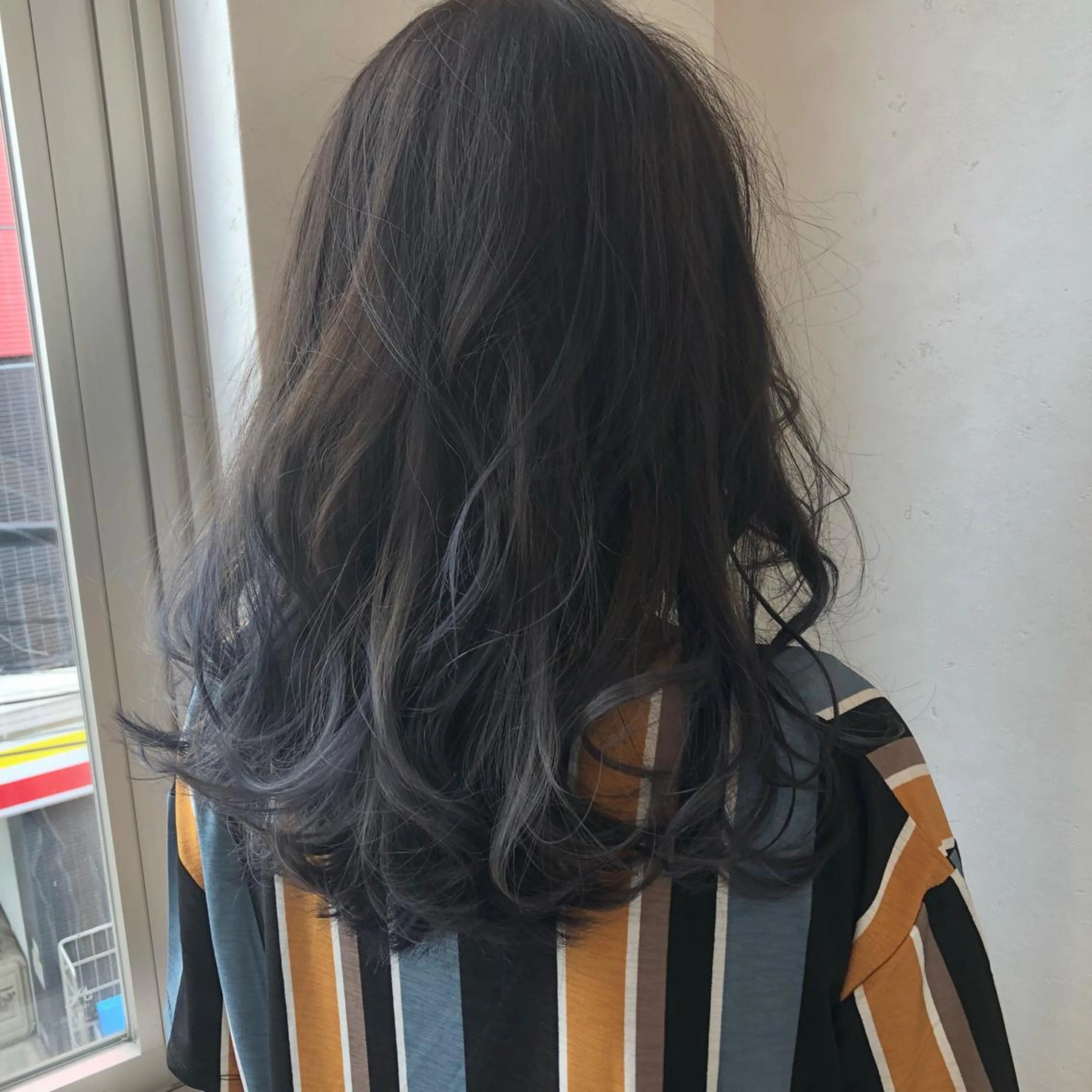 セミロング カラー アッシュ TOWA 野村　コウダイのヘアスタイル