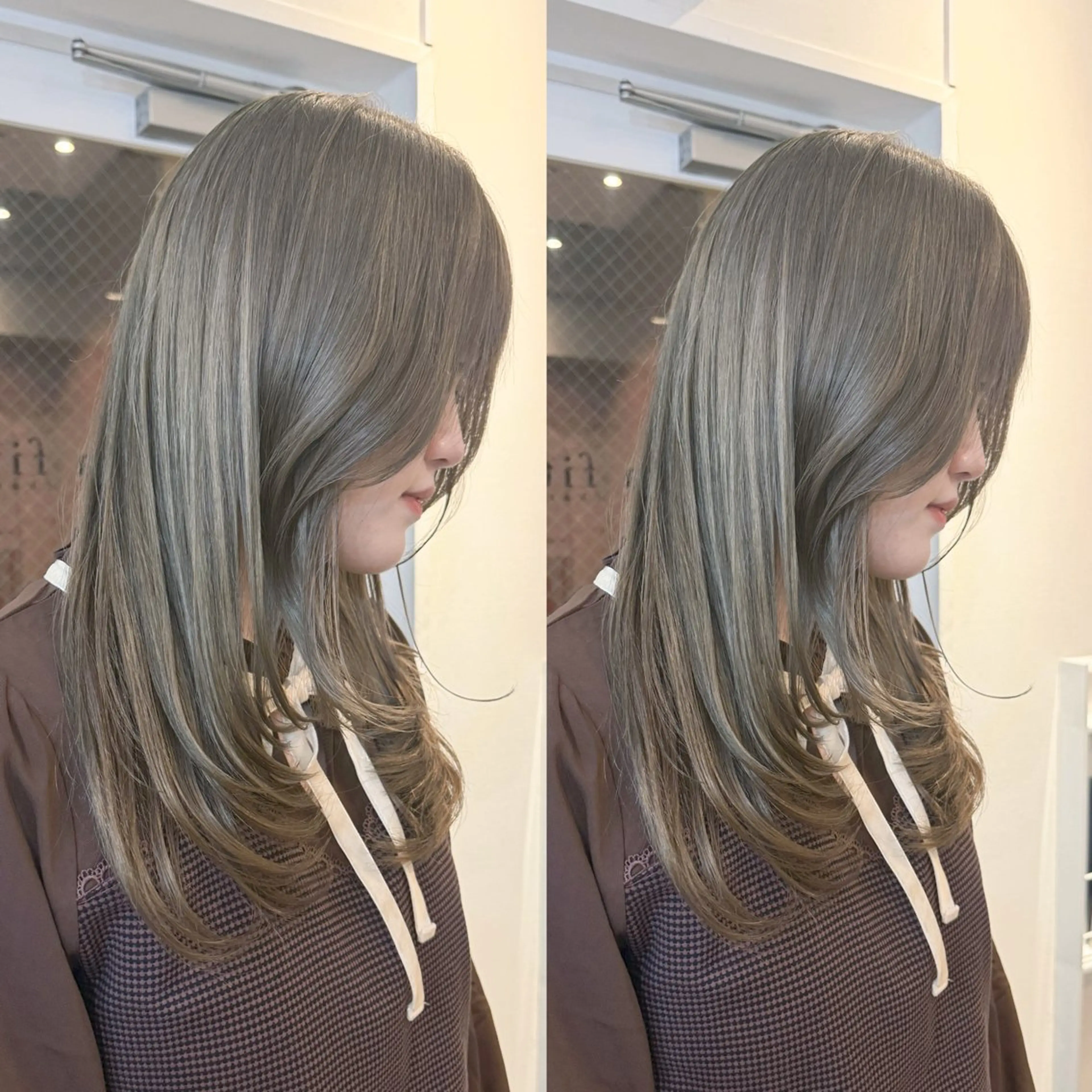 ロング カラー カット ヘアカラー La fith hair charme 渋谷店【ラフィス ヘアー シャルム】所属・ボブ🫧縮毛🫧渋谷 KURUMI💛のヘアスタイル