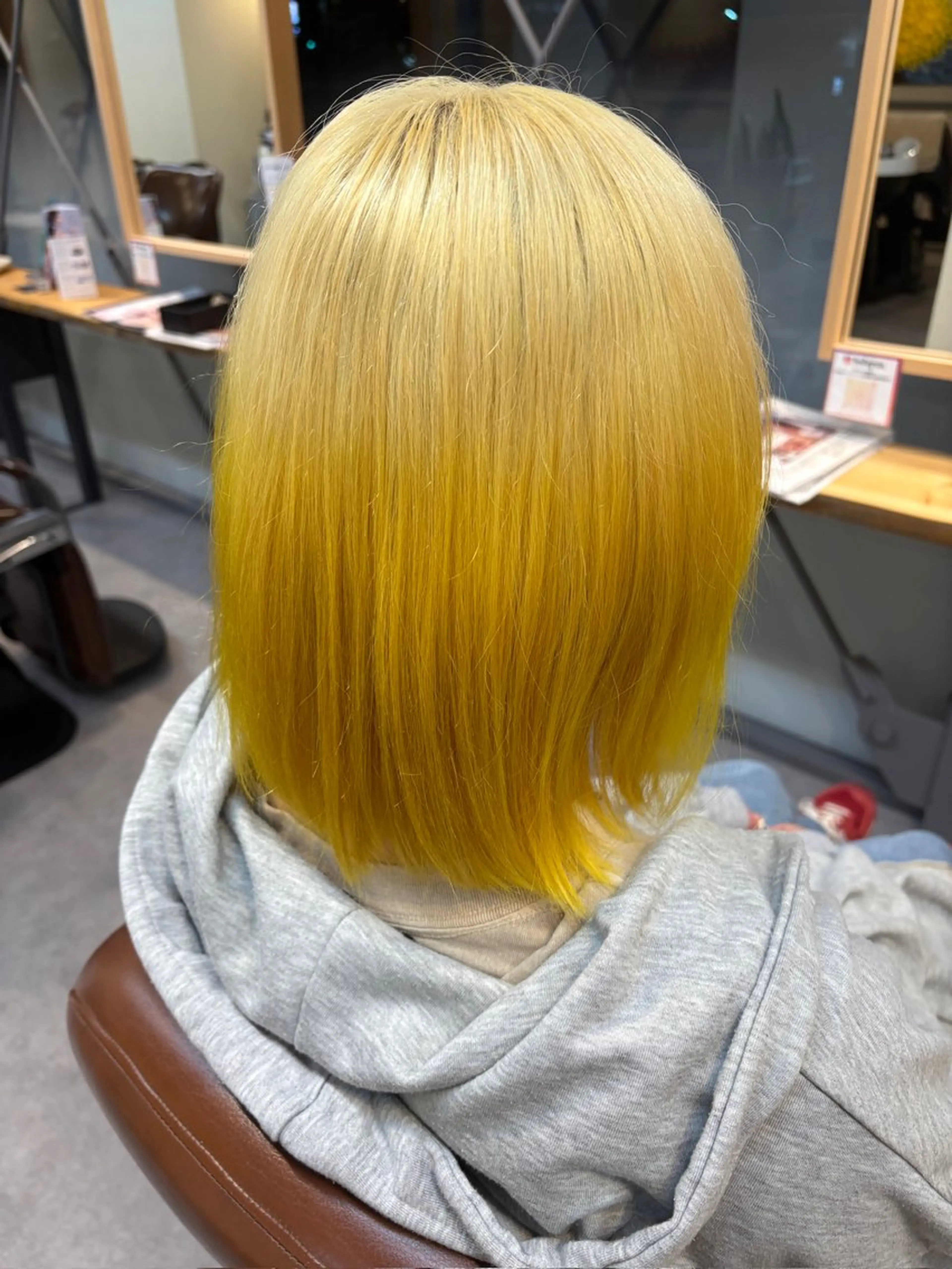 レディースシャンプーカットの写真