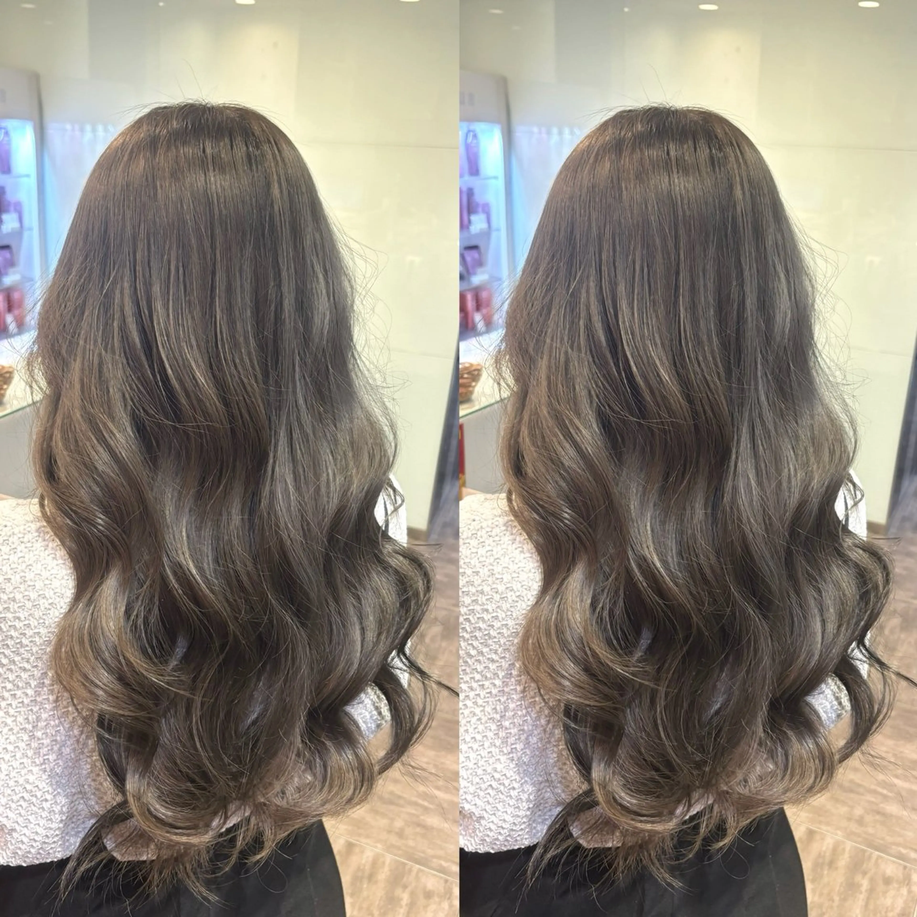 ロング カラー ヘアカラー トリートメント 【カラー指名No 1✨】原田響のヘアスタイル