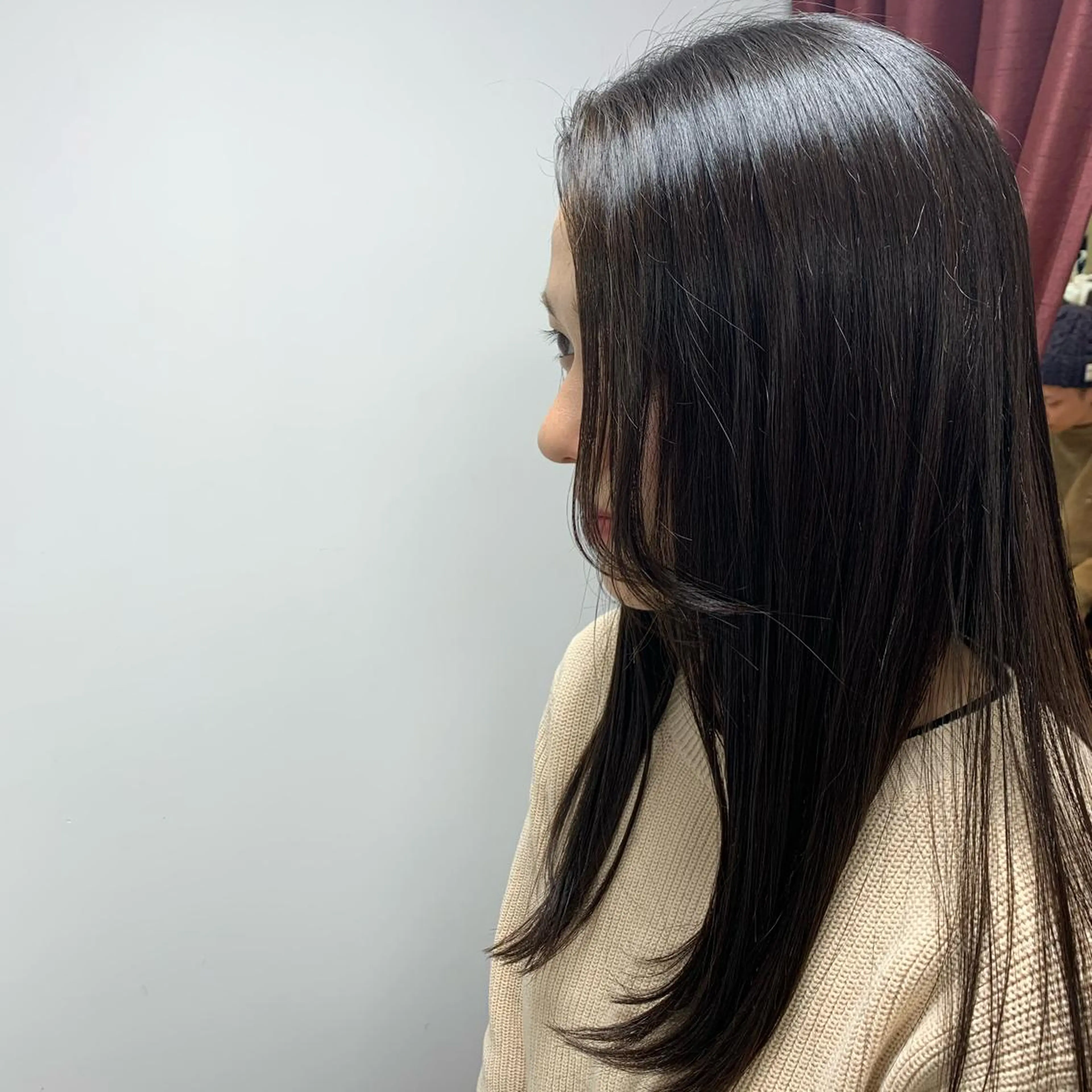 ロング 顔周りカット BE EREA  PREMIATA所属・蓼沼 由莉のヘアスタイル