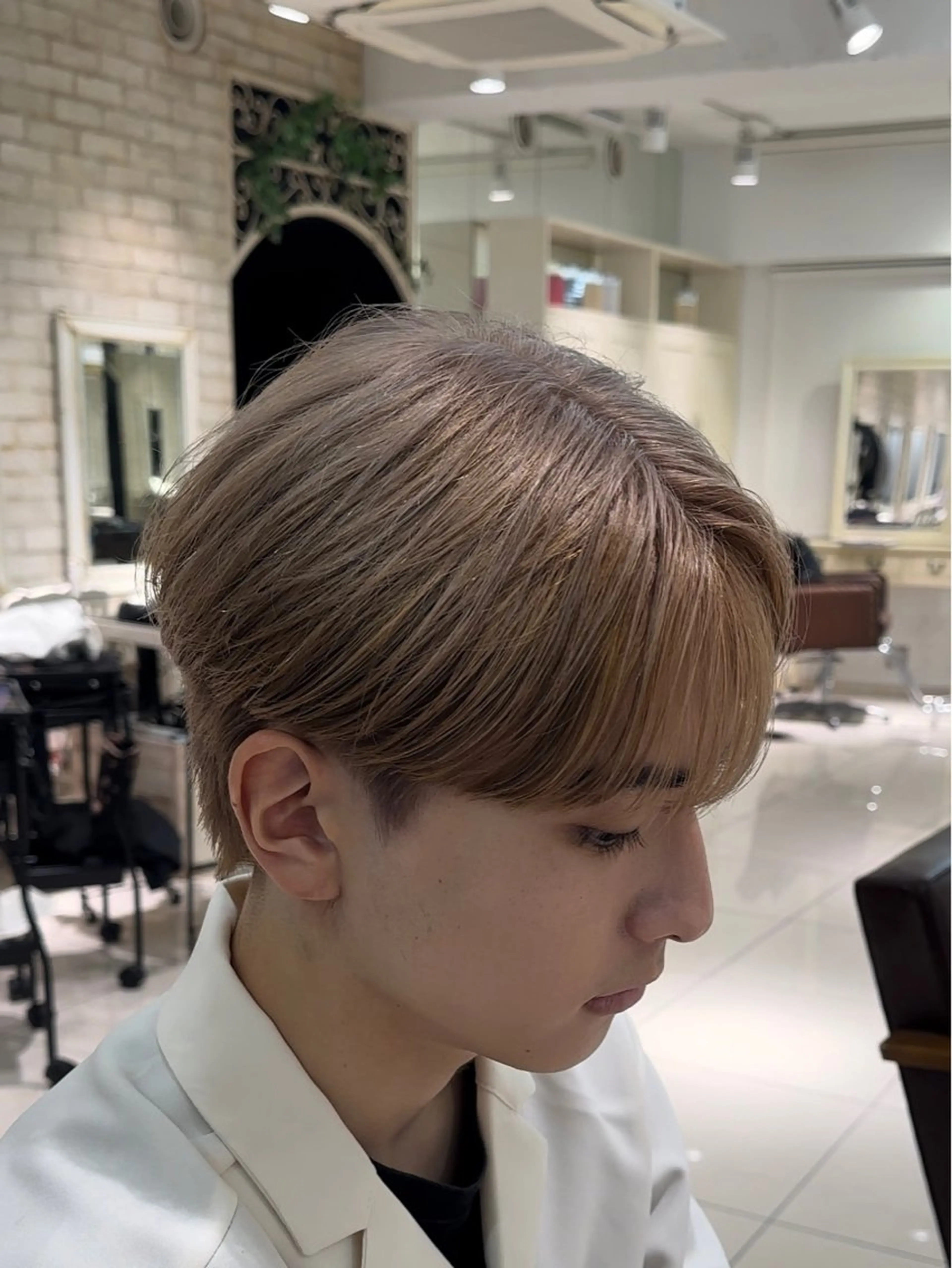 メンズ SALOWIN渋谷caldo店B1所属・岐津公太 メンズ縮毛矯正のプロのヘアスタイル