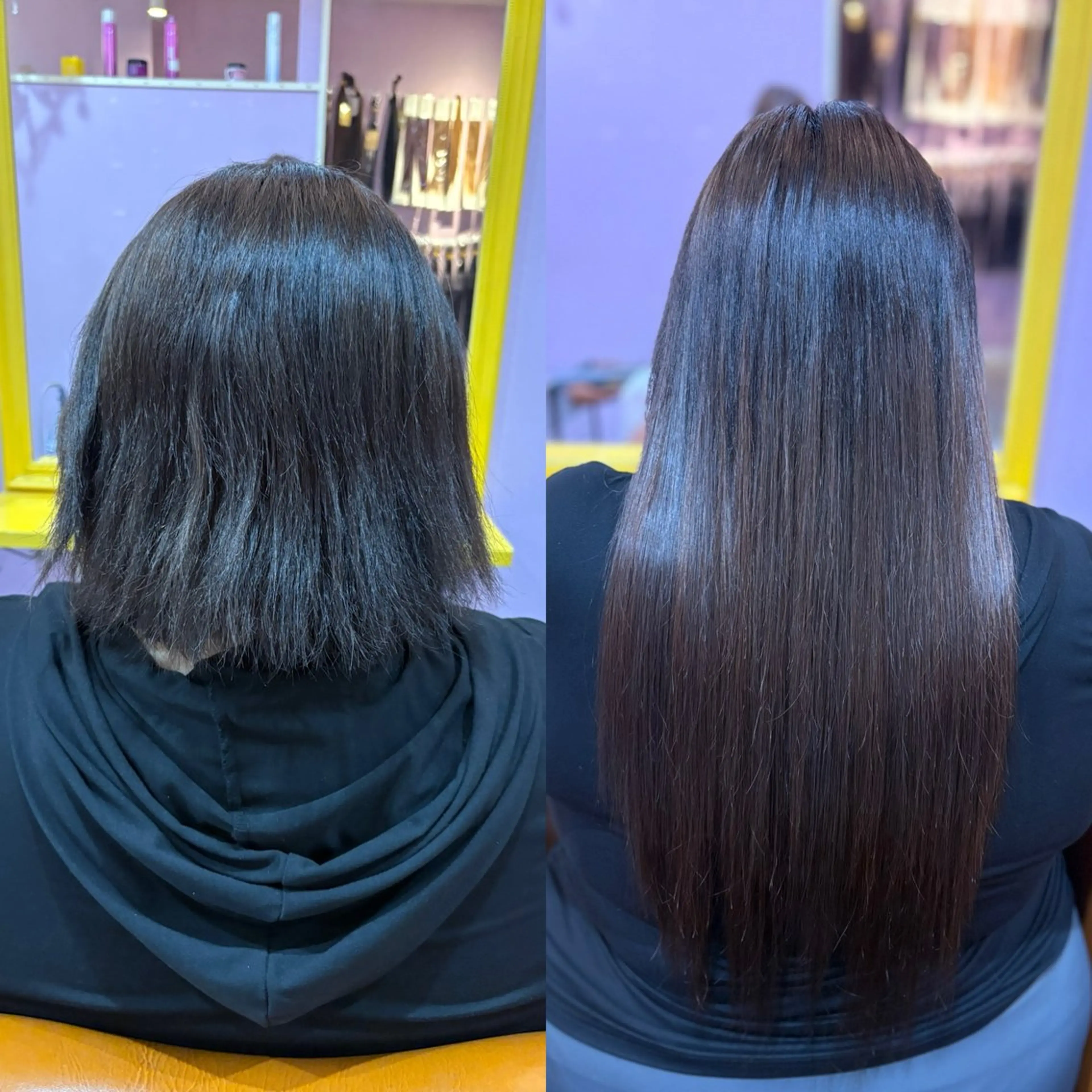 ショート エクステ チビ編み込みエクステ どぅ〜す/YUIのヘアスタイル