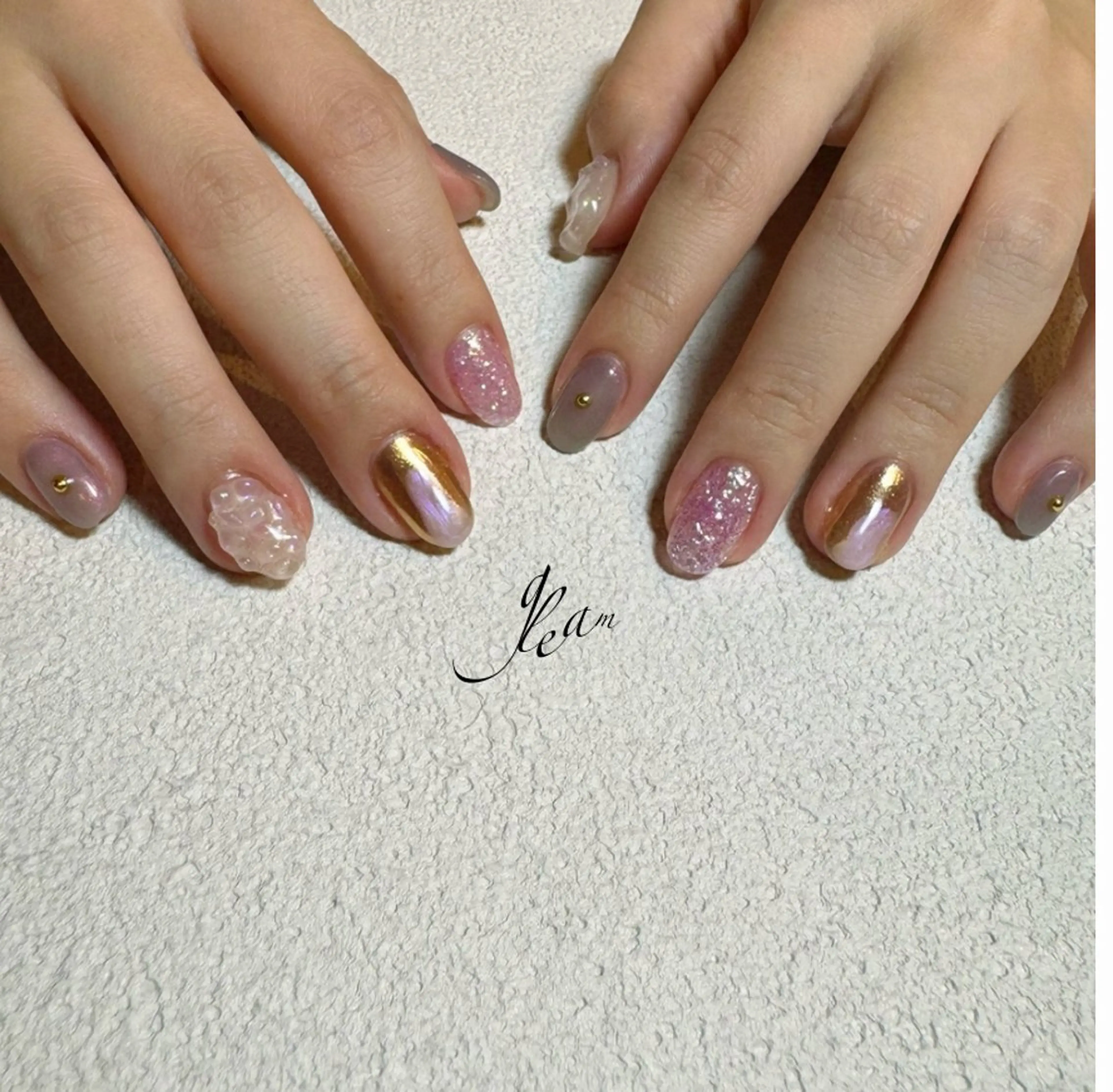 ネイル ハンドネイル gleam所属・gleam✴︎ sayakaのネイルデザイン