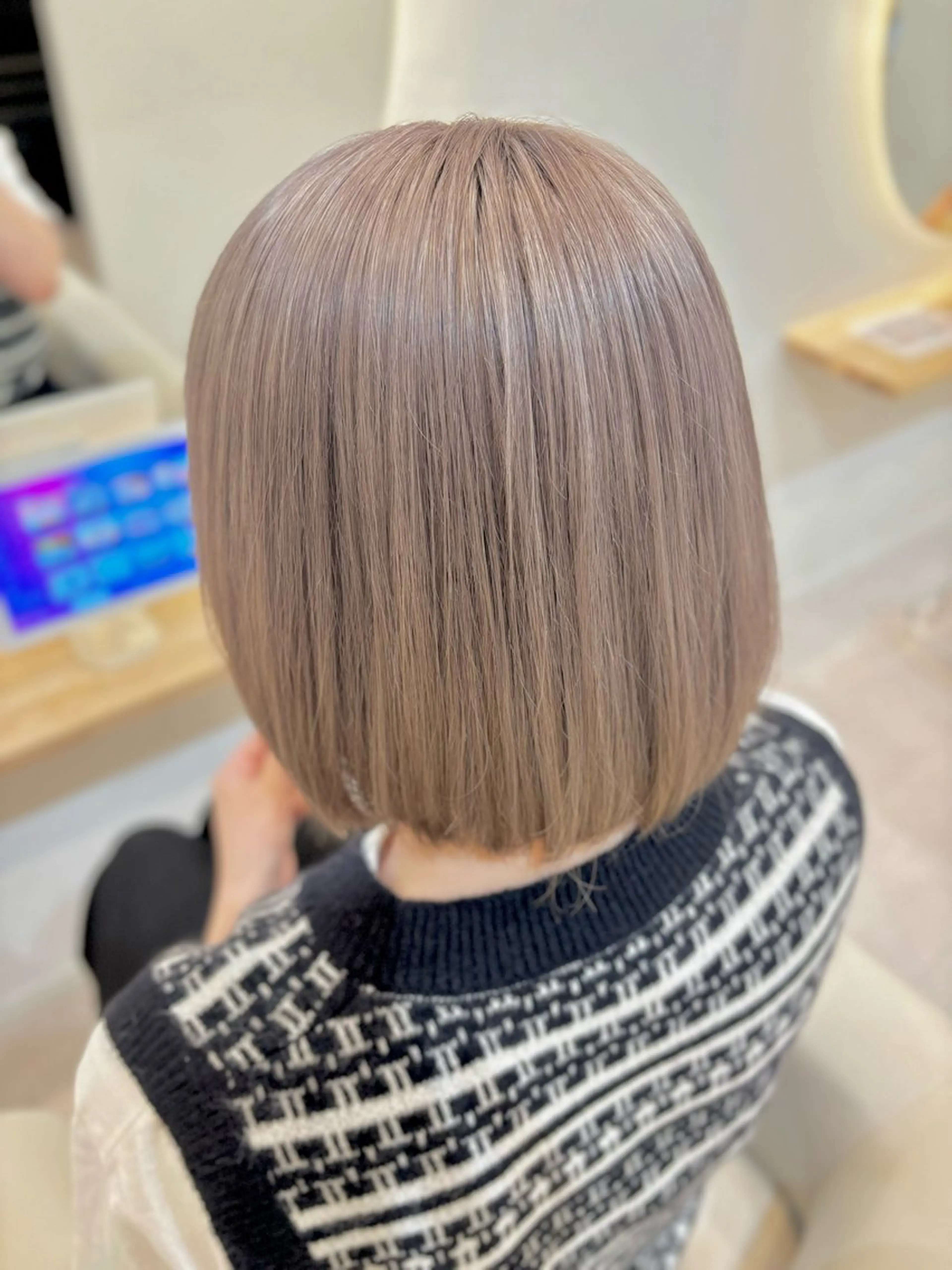 カラー ヘアカラー トリートメント lor.kyoto 奥村みゆきのヘアスタイル