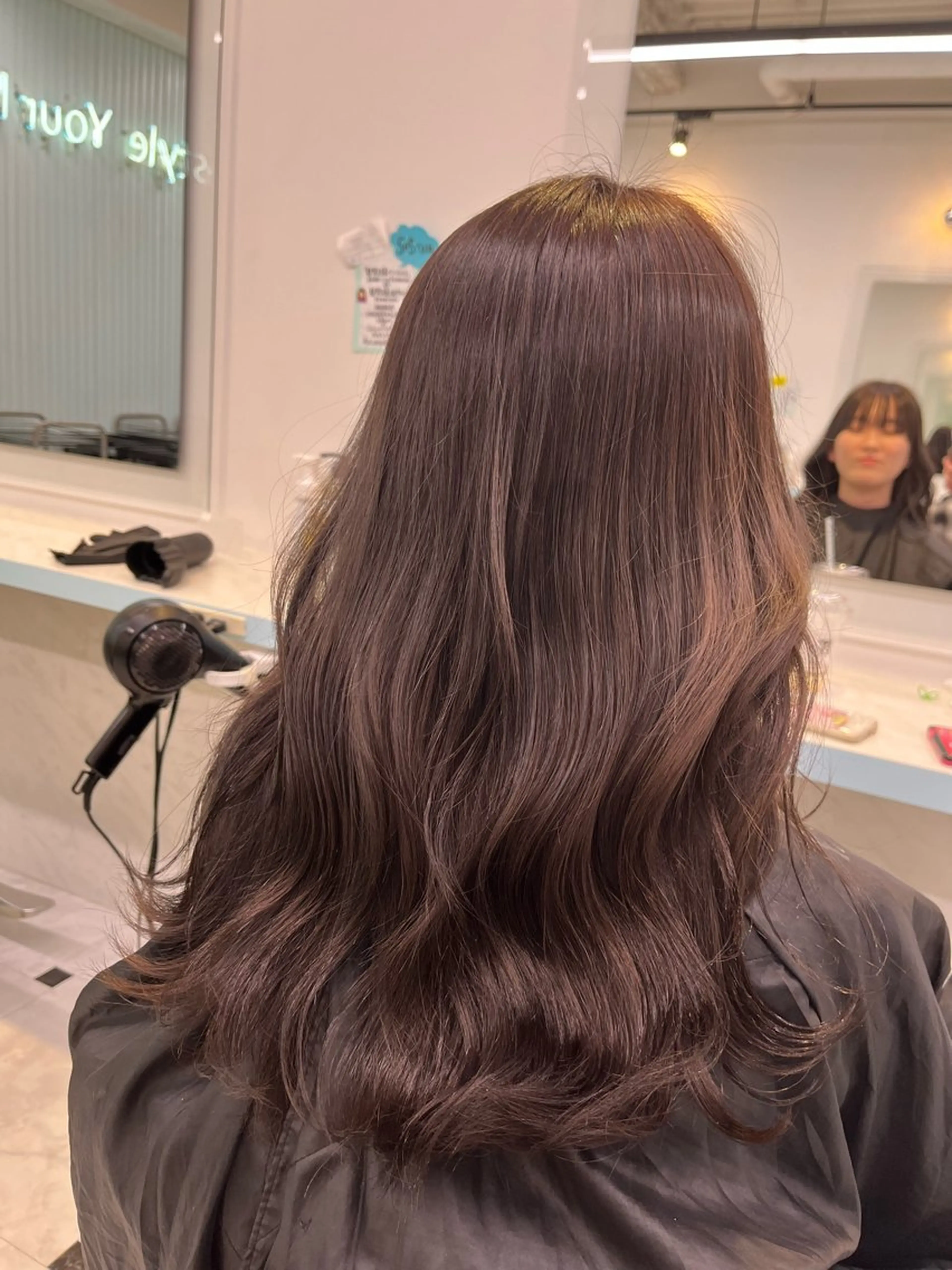 セミロング レイヤーカット ケアブリーチ🌟 ♢WATARU♢のヘアスタイル