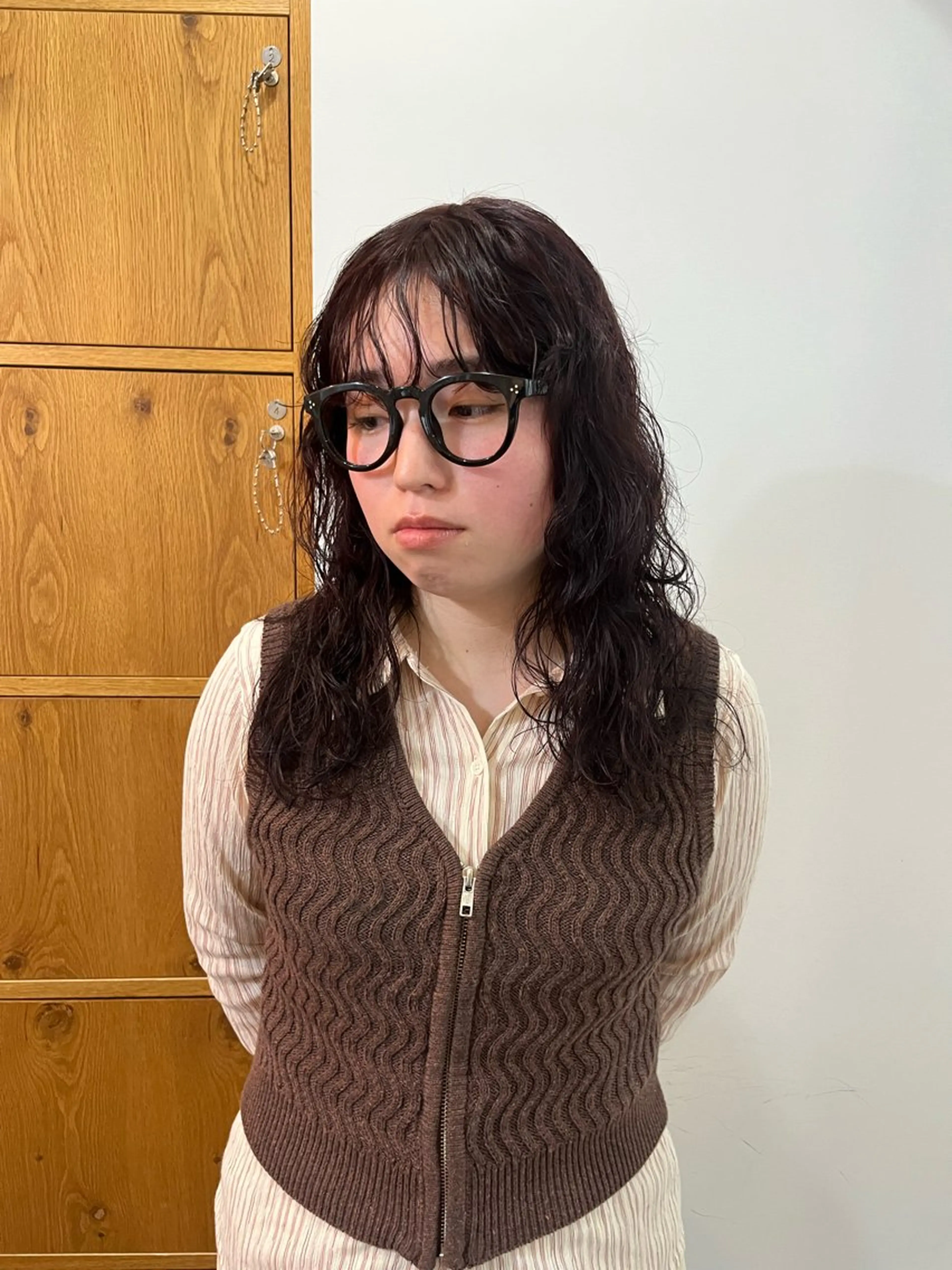 ロング カラー パーマ liberta所属・riko .のヘアスタイル