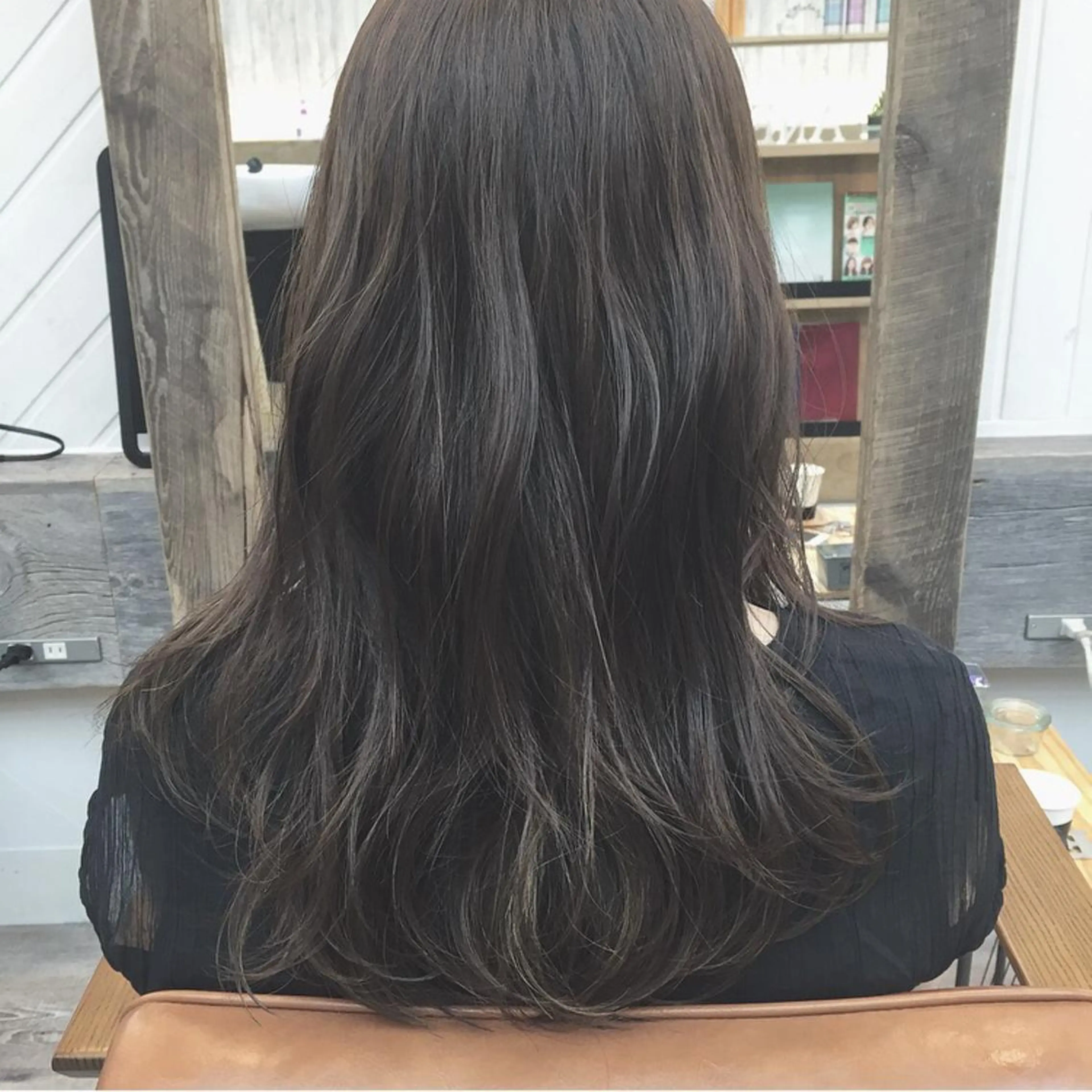ロング カラー 前髪顔周り✂️店長 ❤️アマミヤ❤️のヘアスタイル