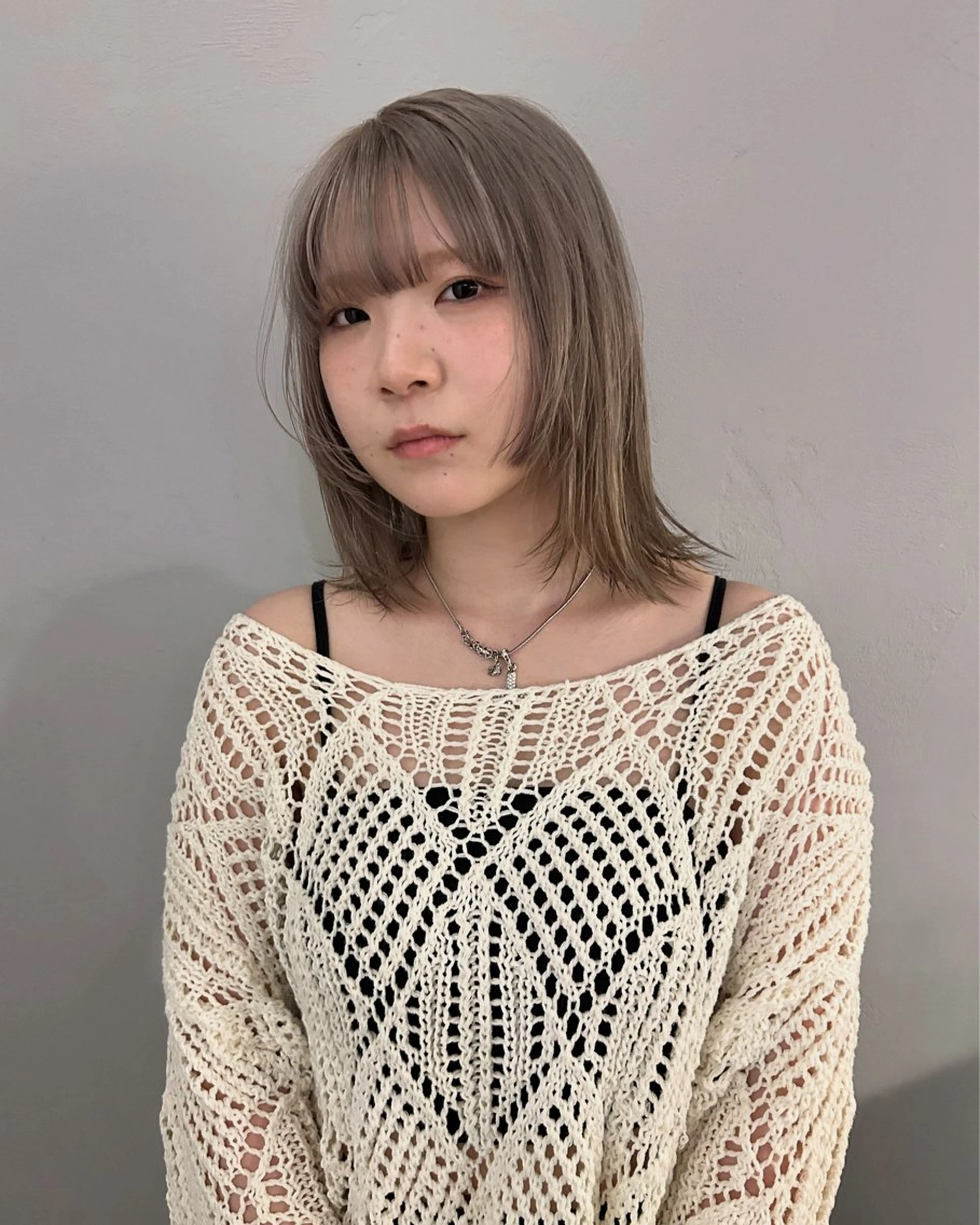 セミロング カラー ヘアカラー トリートメント ケアパーマ/ケアブリ ーチdaisukeのヘアスタイル