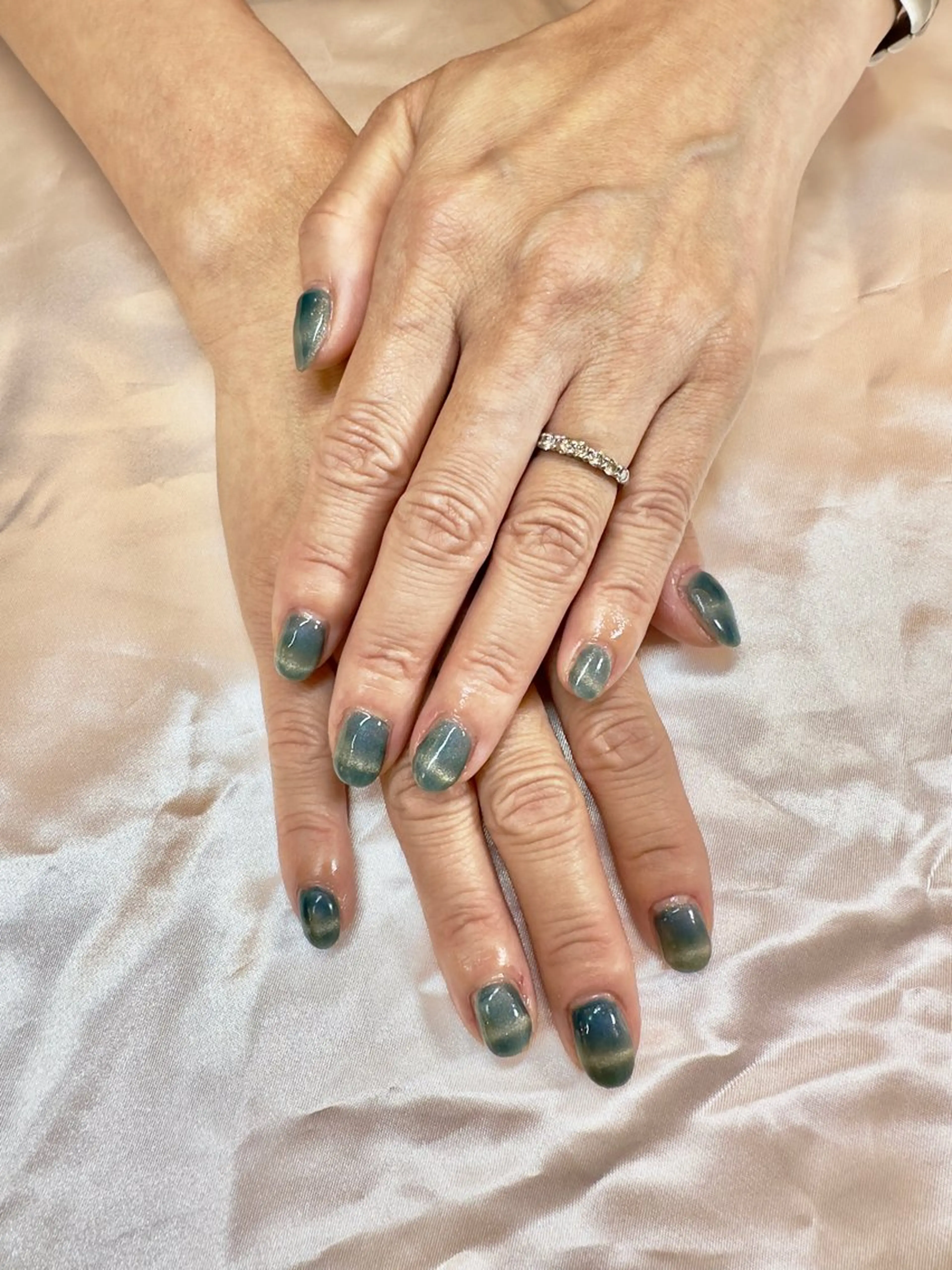 ネイル マグネットネイル nails alien Cのネイルデザイン