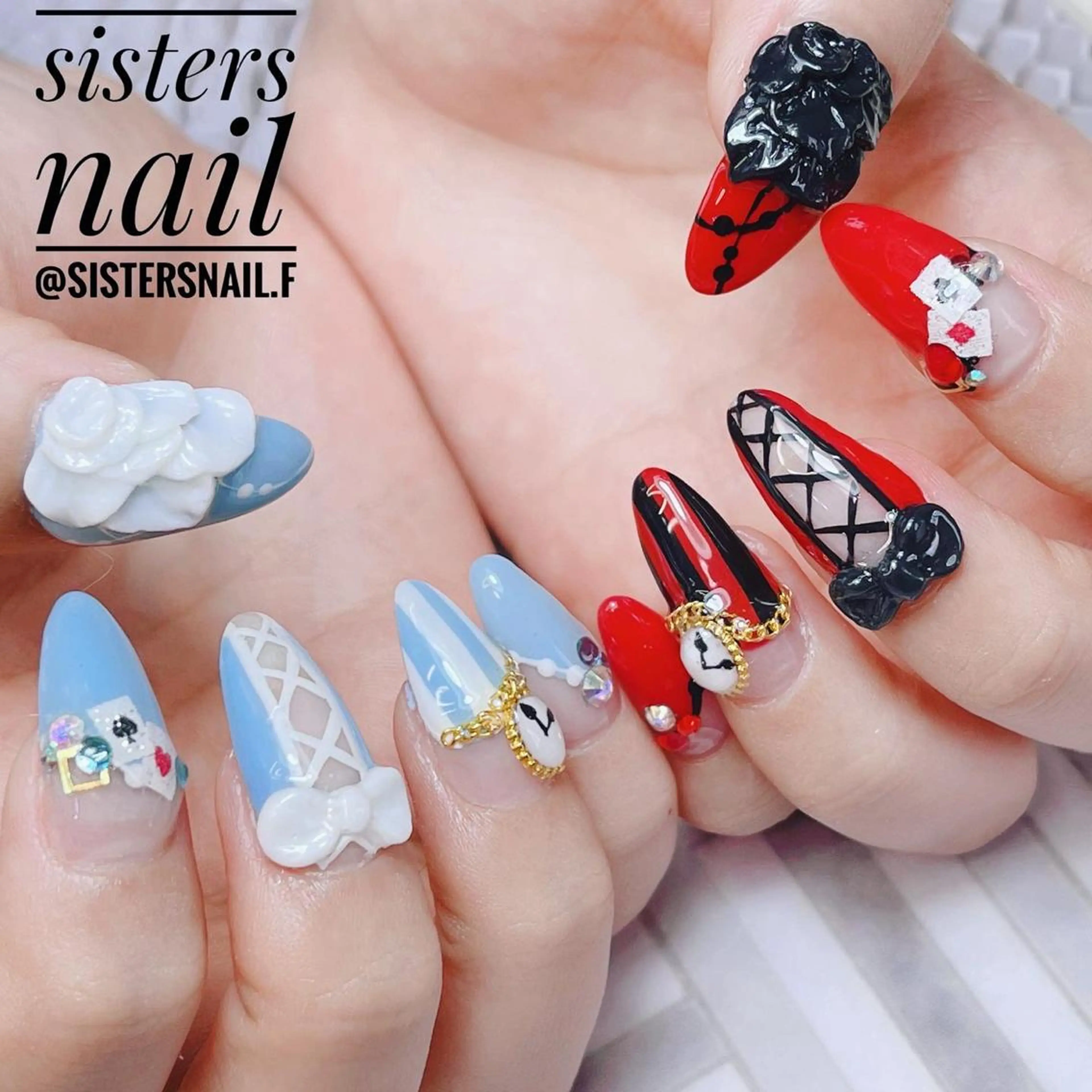 ネイル アートネイル sisters nail.fのネイルデザイン