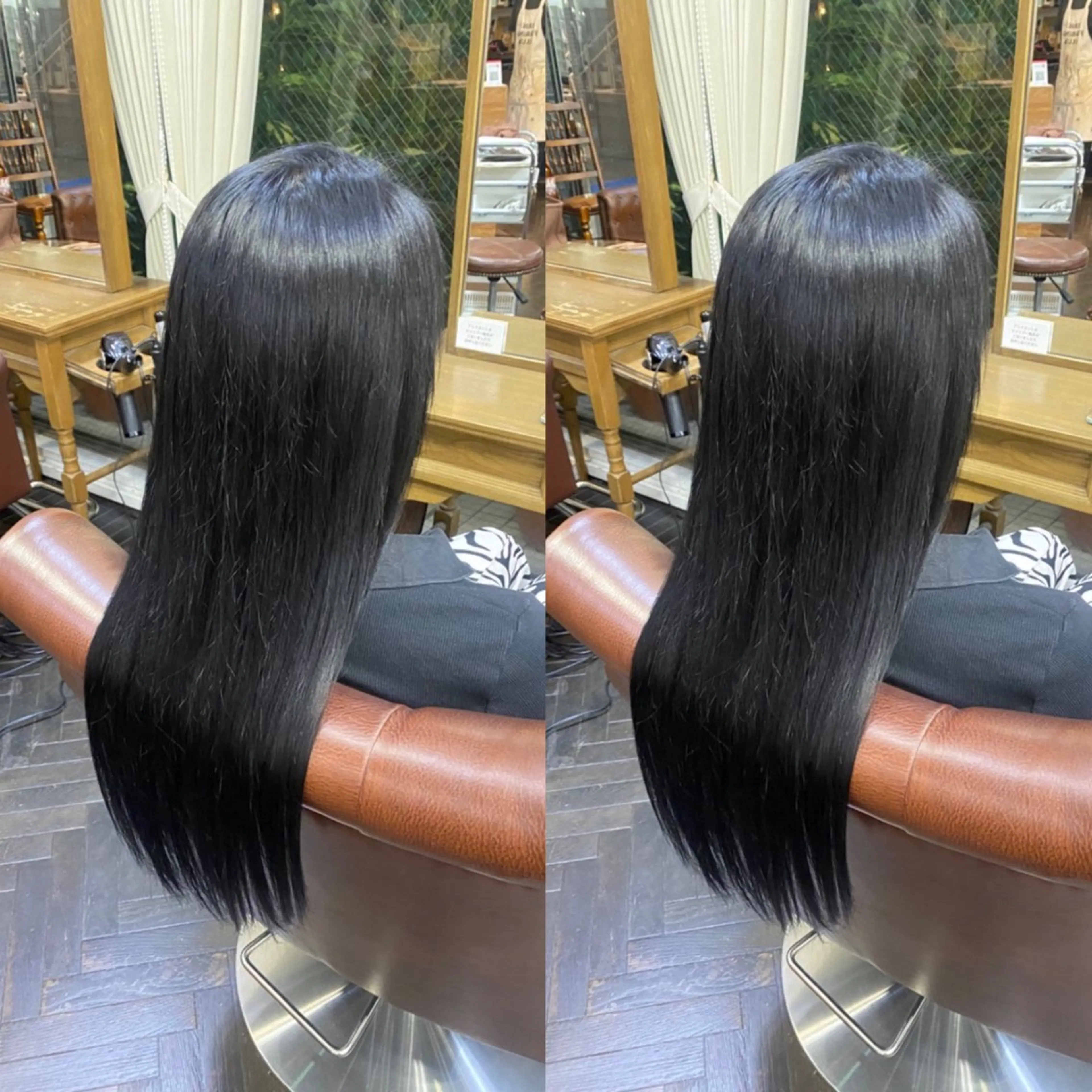 ロング カラー 黒髪 ☻モエカ/ハイトーン アレンジ☻のヘアスタイル