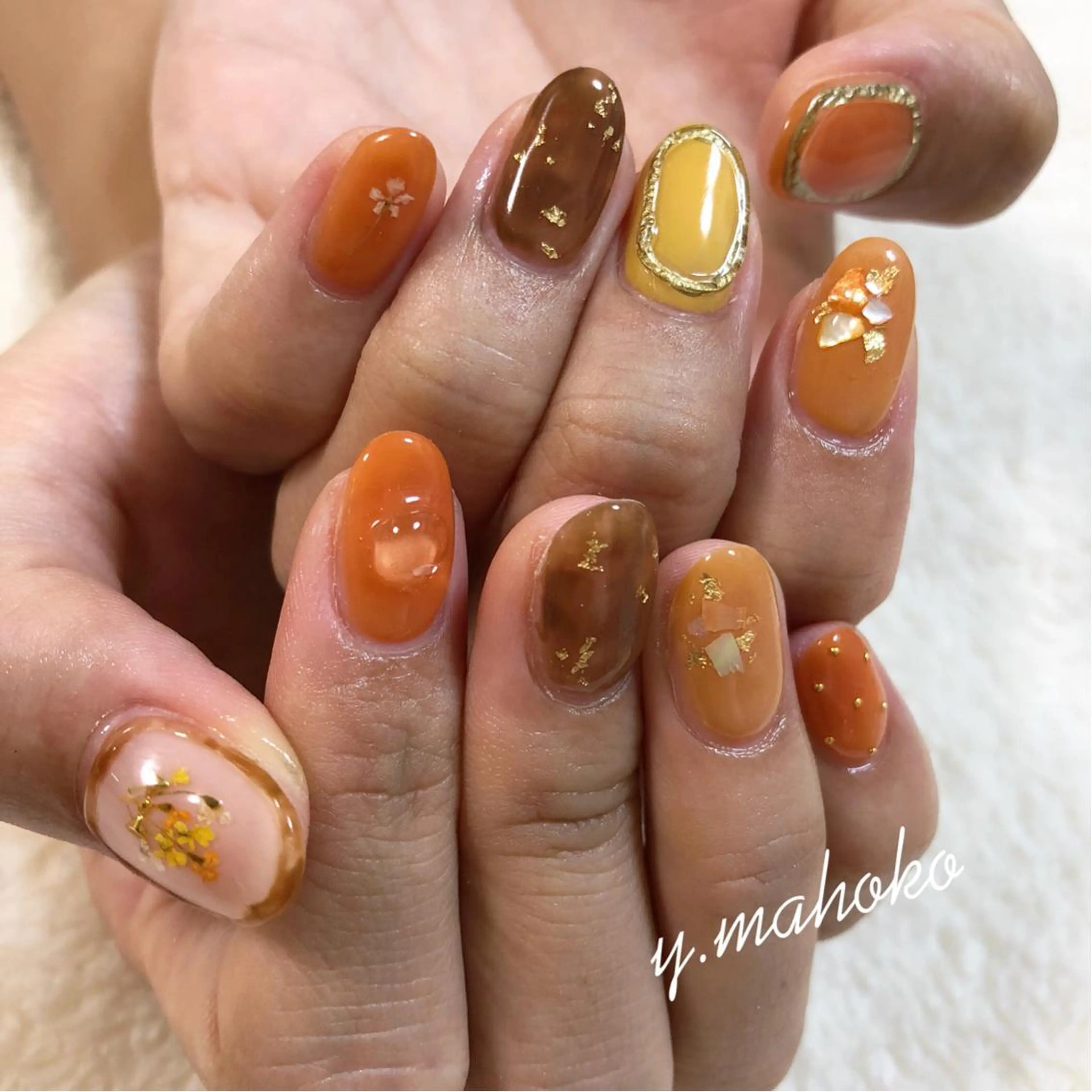 ネイル She nail studio 原宿所属・パラジェル有/ スカルプ/mahoのネイルデザイン
