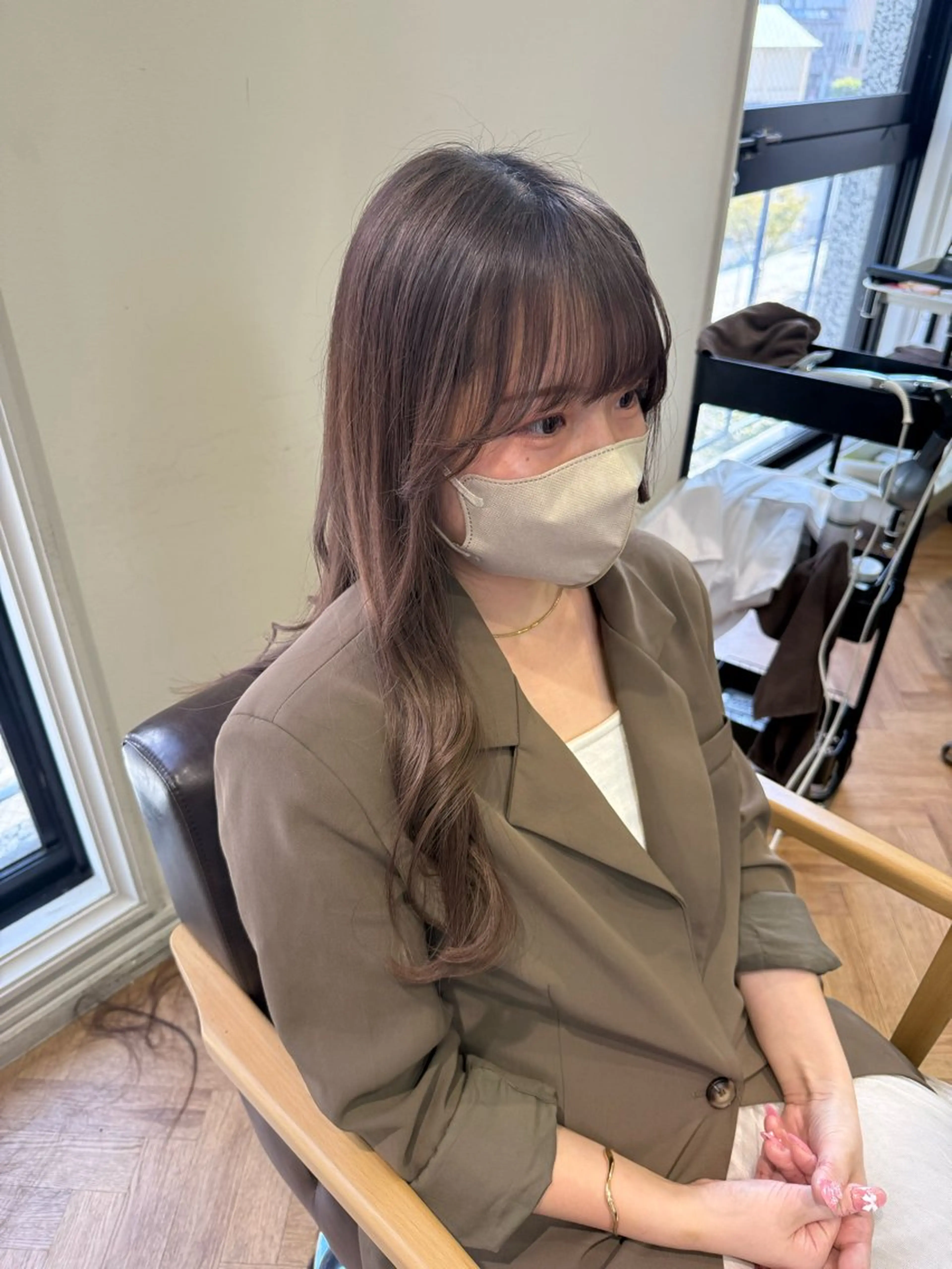 ロング ロング 溝口 槙里也のヘアスタイル