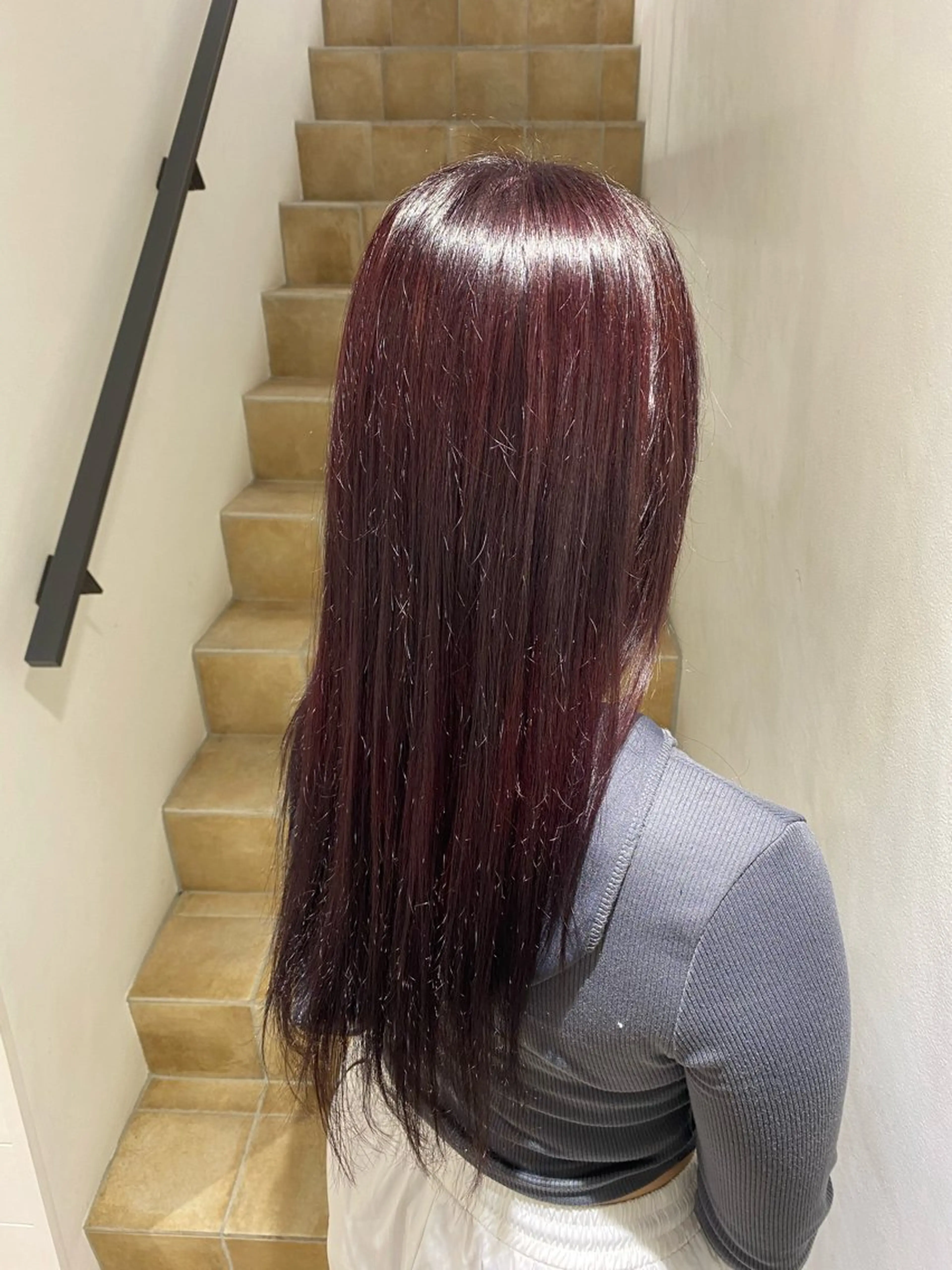 ロング カラー ヘアカラー BUZZ 自由が丘所属・niimi rimuのヘアスタイル