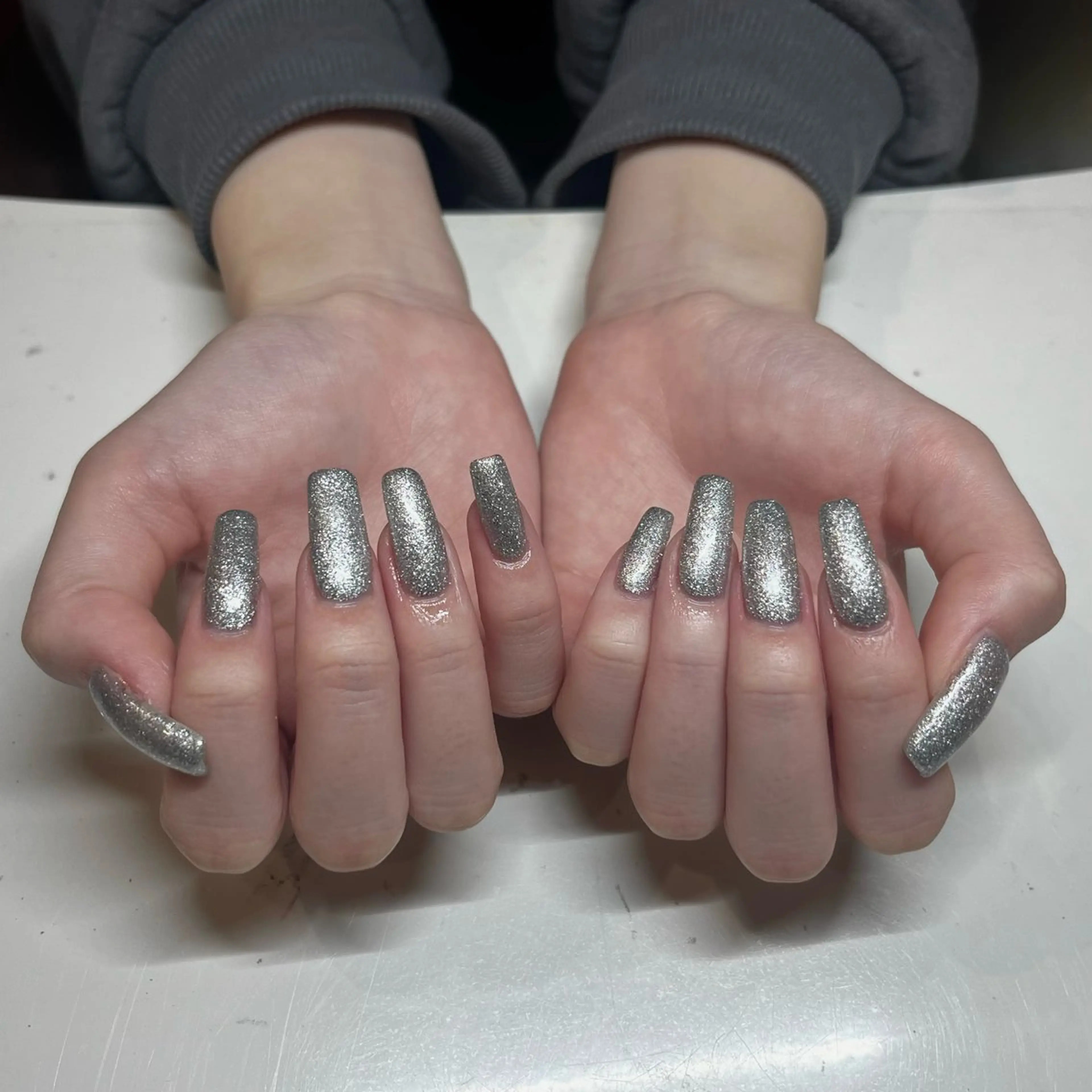 ネイル 長さ出し ロングネイル ネイルチップ ハンドネイル イーミリー市川店 moekaのネイルデザイン