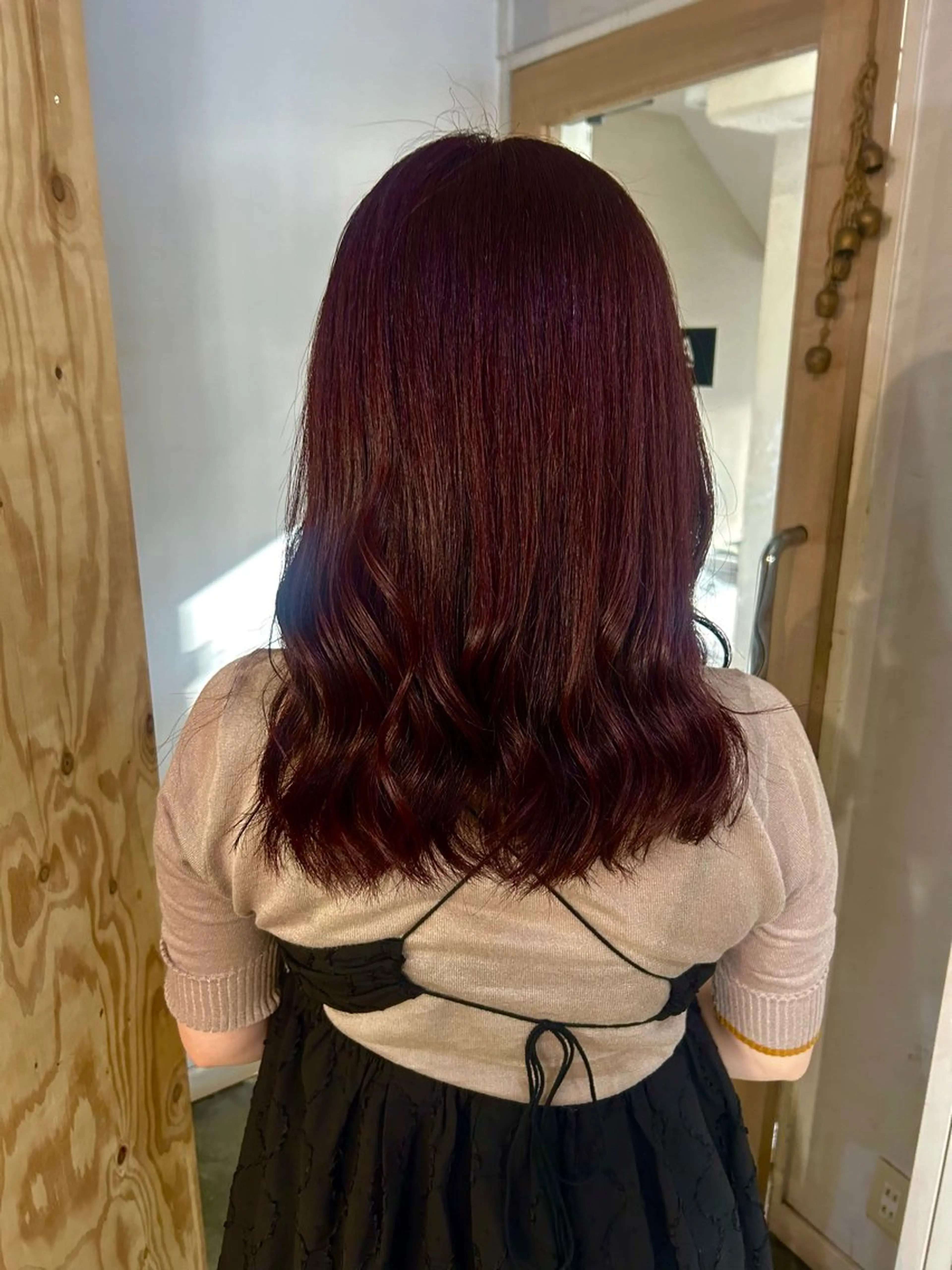 ミディアム カラー オオニシ オト☁️のヘアスタイル