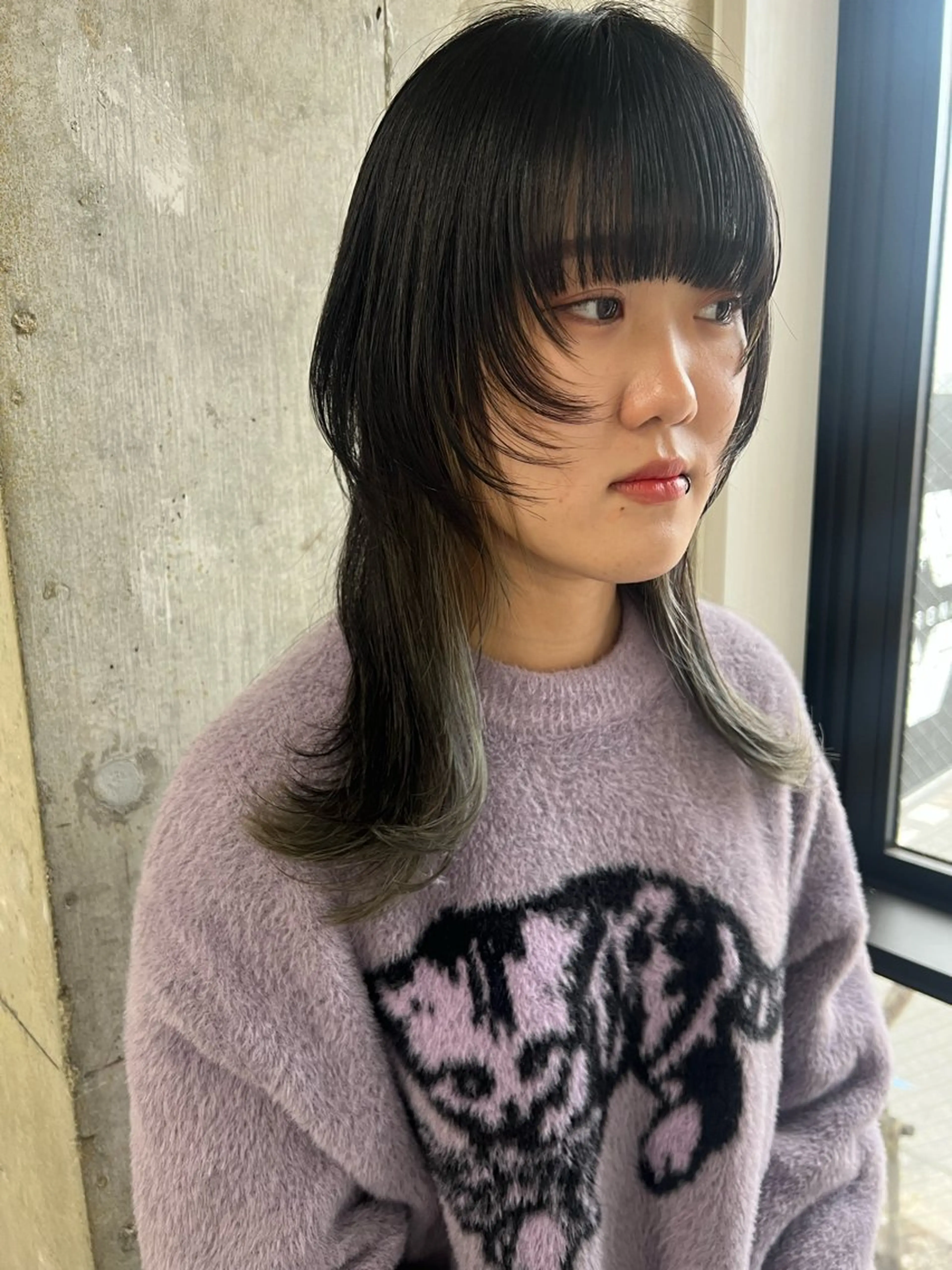 セミロング カット Loem【ロエム】所属・RINA 【Loem】のヘアスタイル