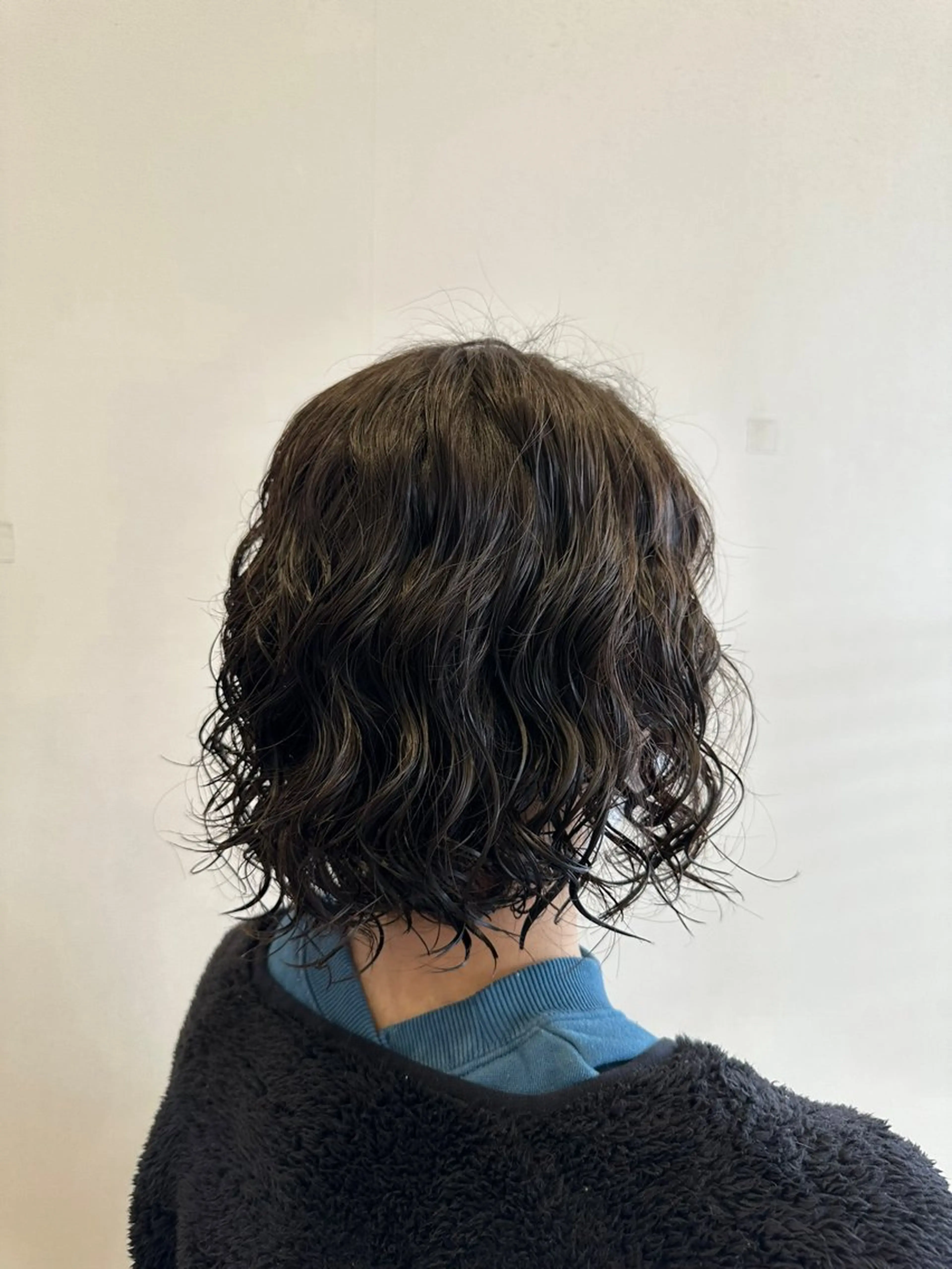 ミディアム パーマ bassa東大和店 白石優輝のヘアスタイル