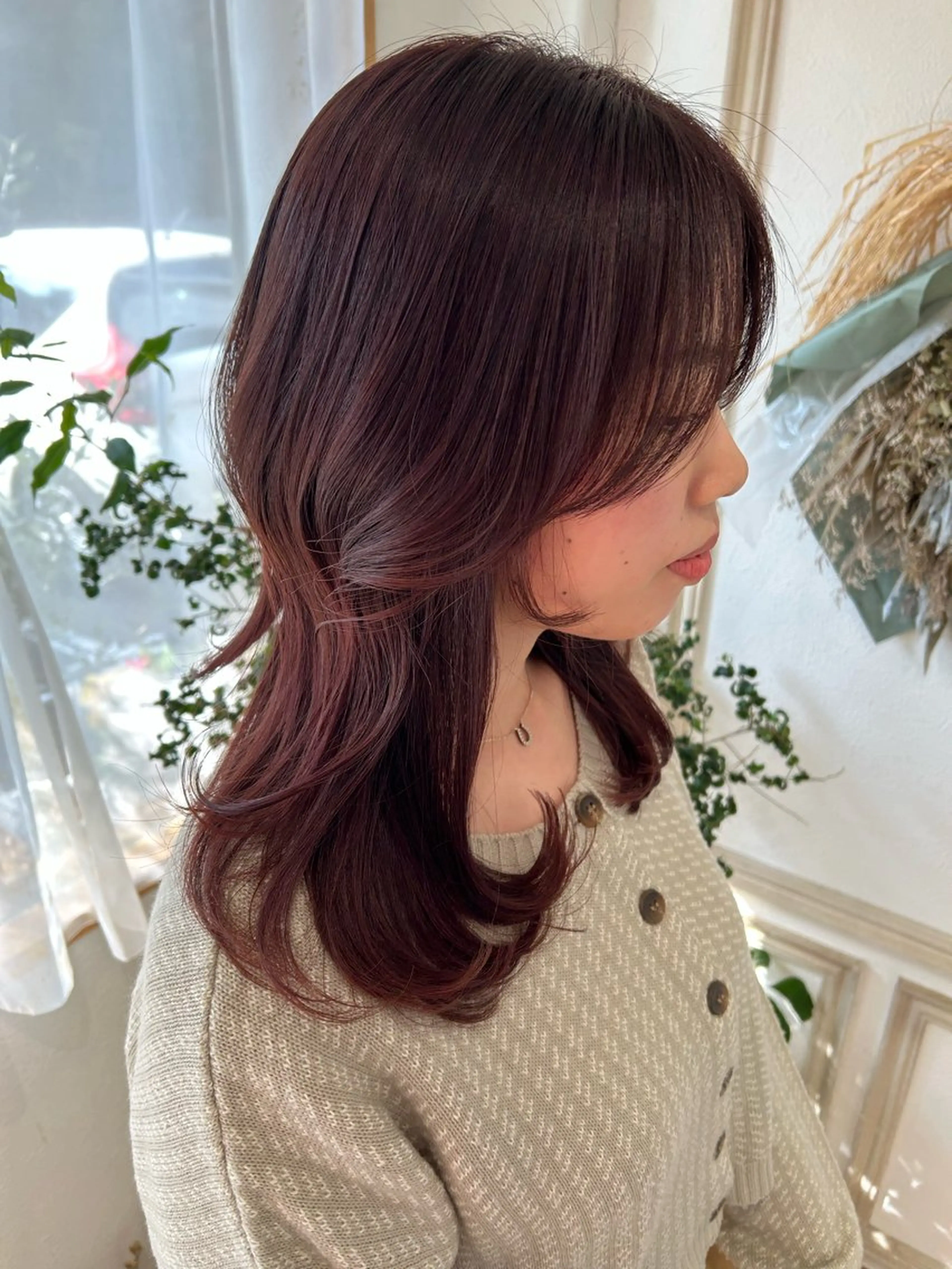 セミロング カラー カット ヘアカラー ヘッドスパ merc. 🩵せのおのヘアスタイル