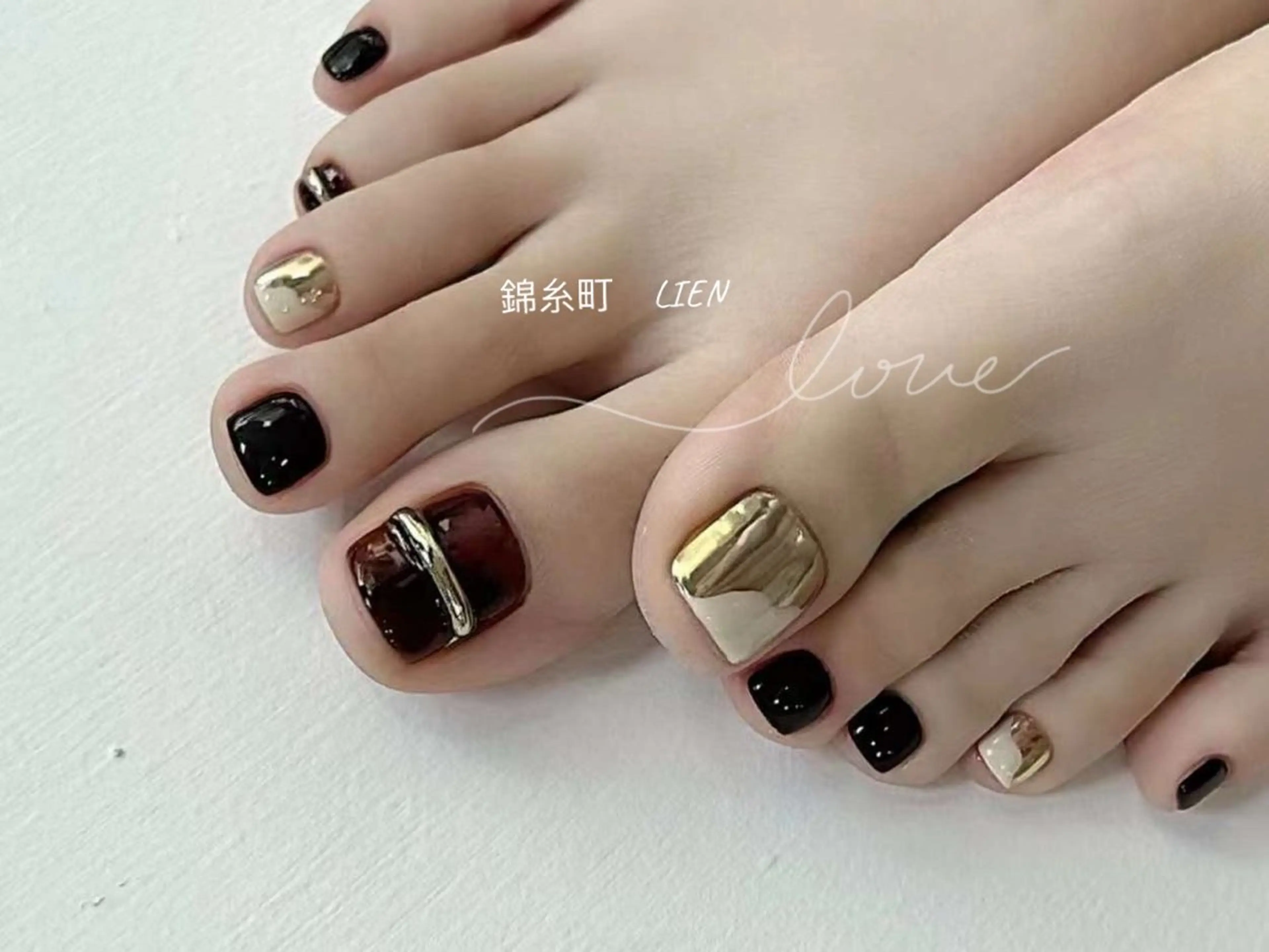 ネイル フットネイル Lien  _リエン リエンのネイルデザイン