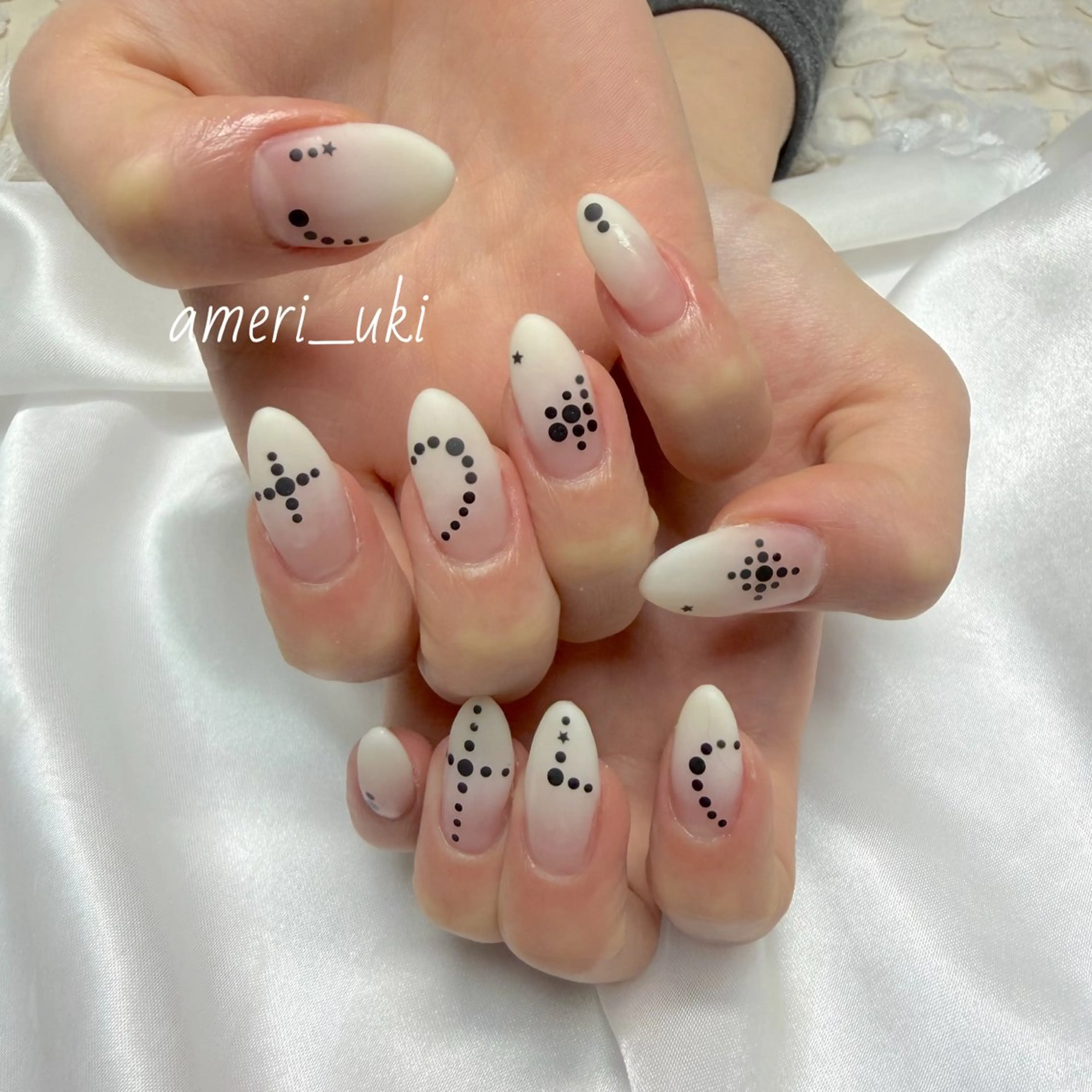 マツエク・マツパ ハンドネイル Ameri nail /UKIのネイルデザイン