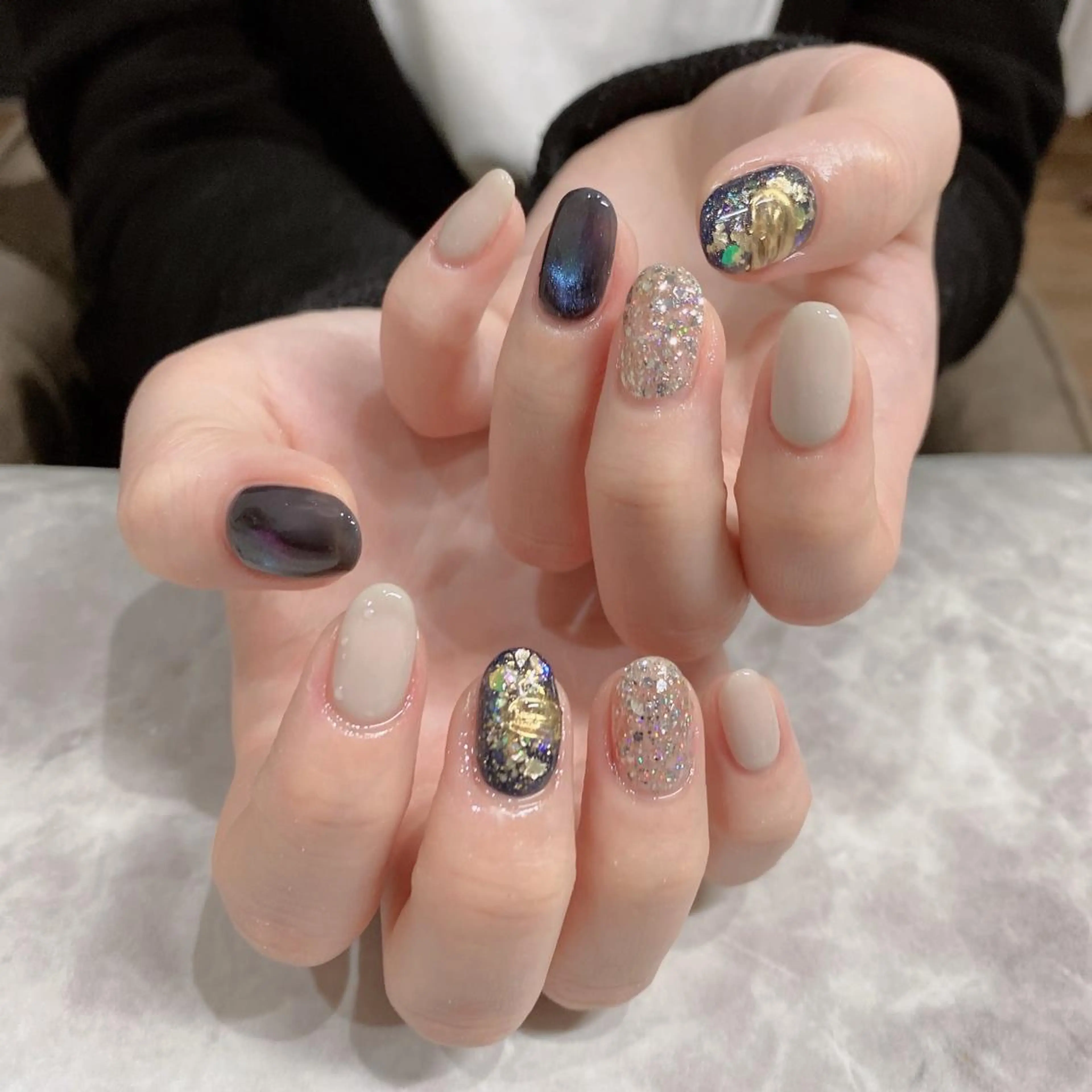 ネイル ハンドネイル NAIL Salon IP所属・長谷川 奈緒美のネイルデザイン