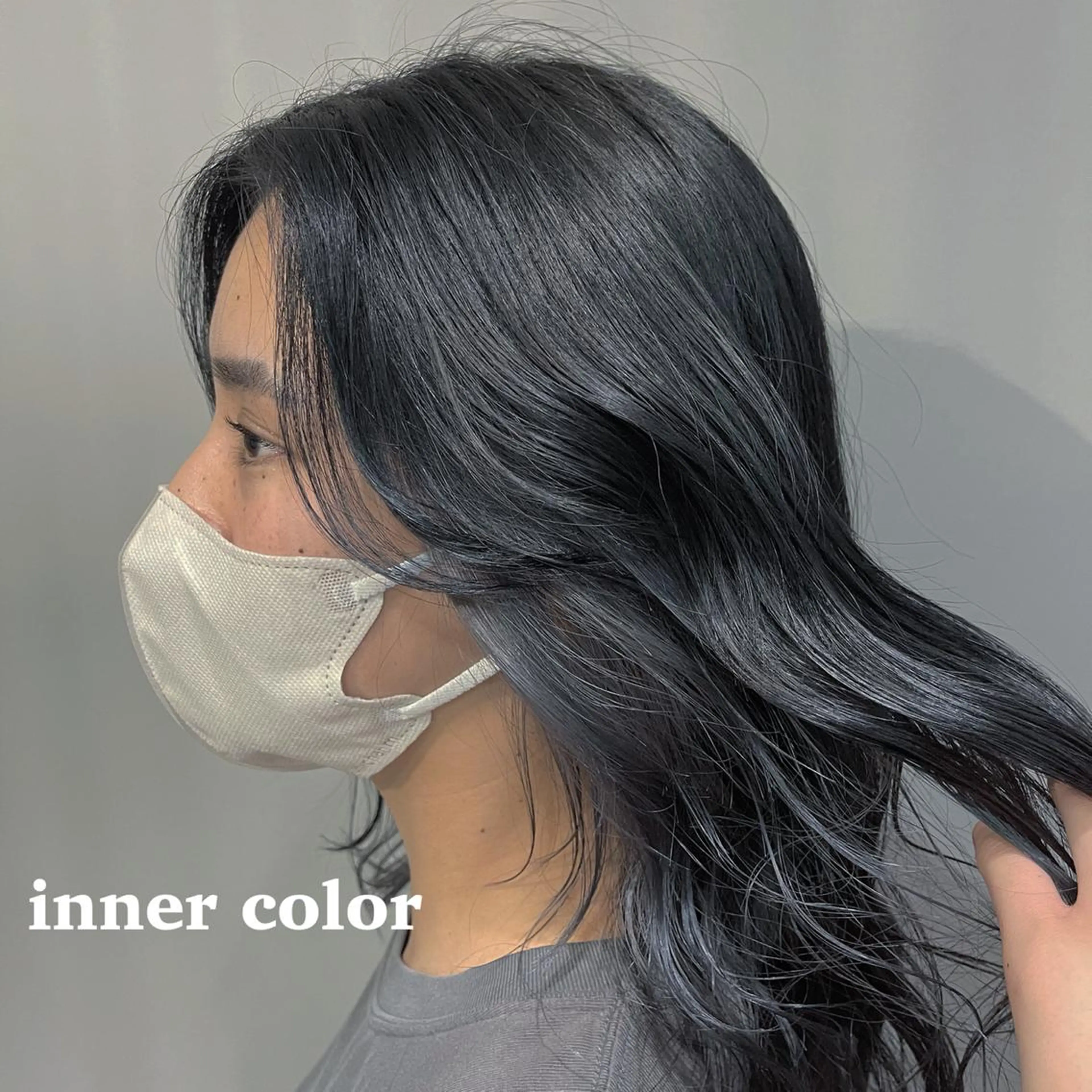 ミディアム 【明石の艶髪神様】 染澤尋統のヘアスタイル