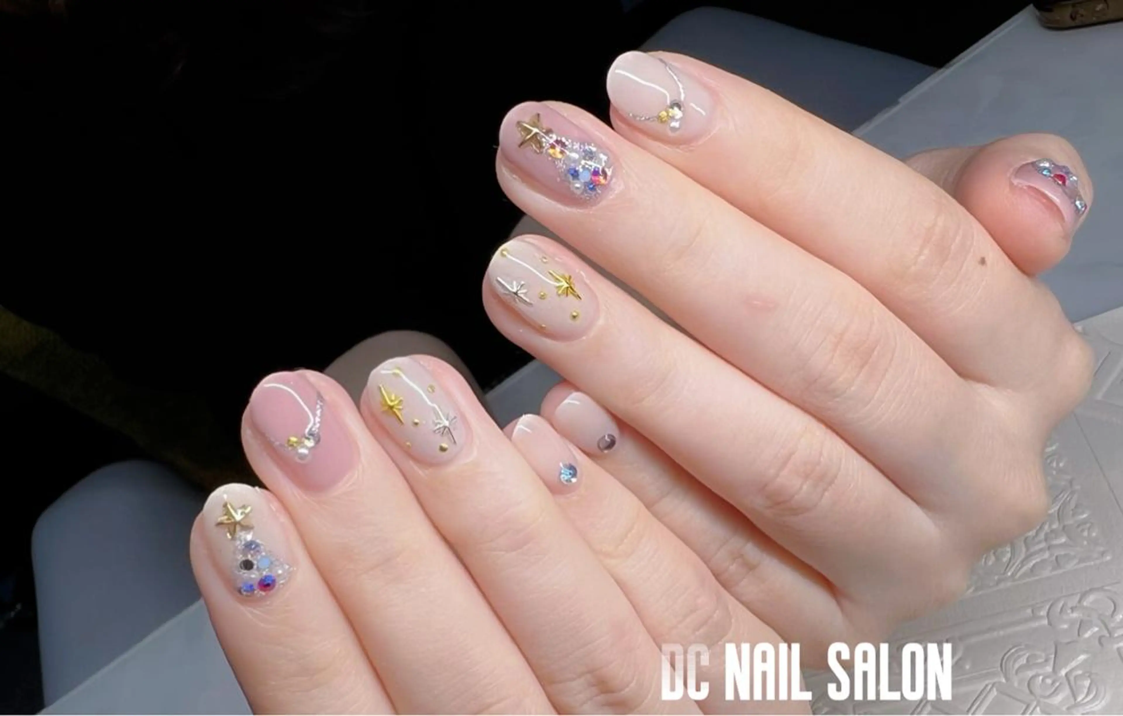 ネイル アートネイル 冬ネイル クリスマス DC nail salonのネイルデザイン