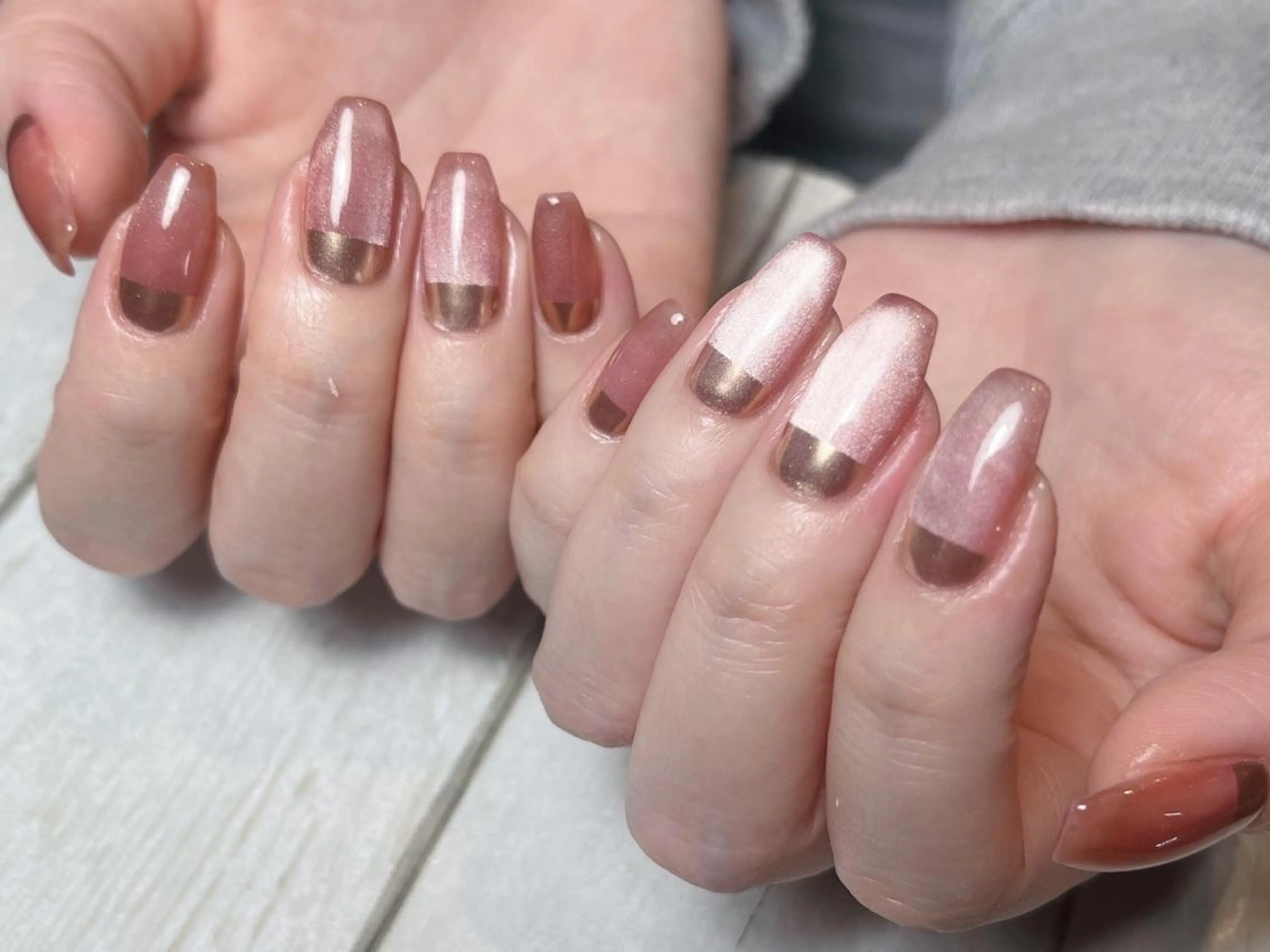 ⚠️オフなし⚠️【ワンカラー・グラデのみ】ハンド/補足説明を必ずお読み下さいの写真