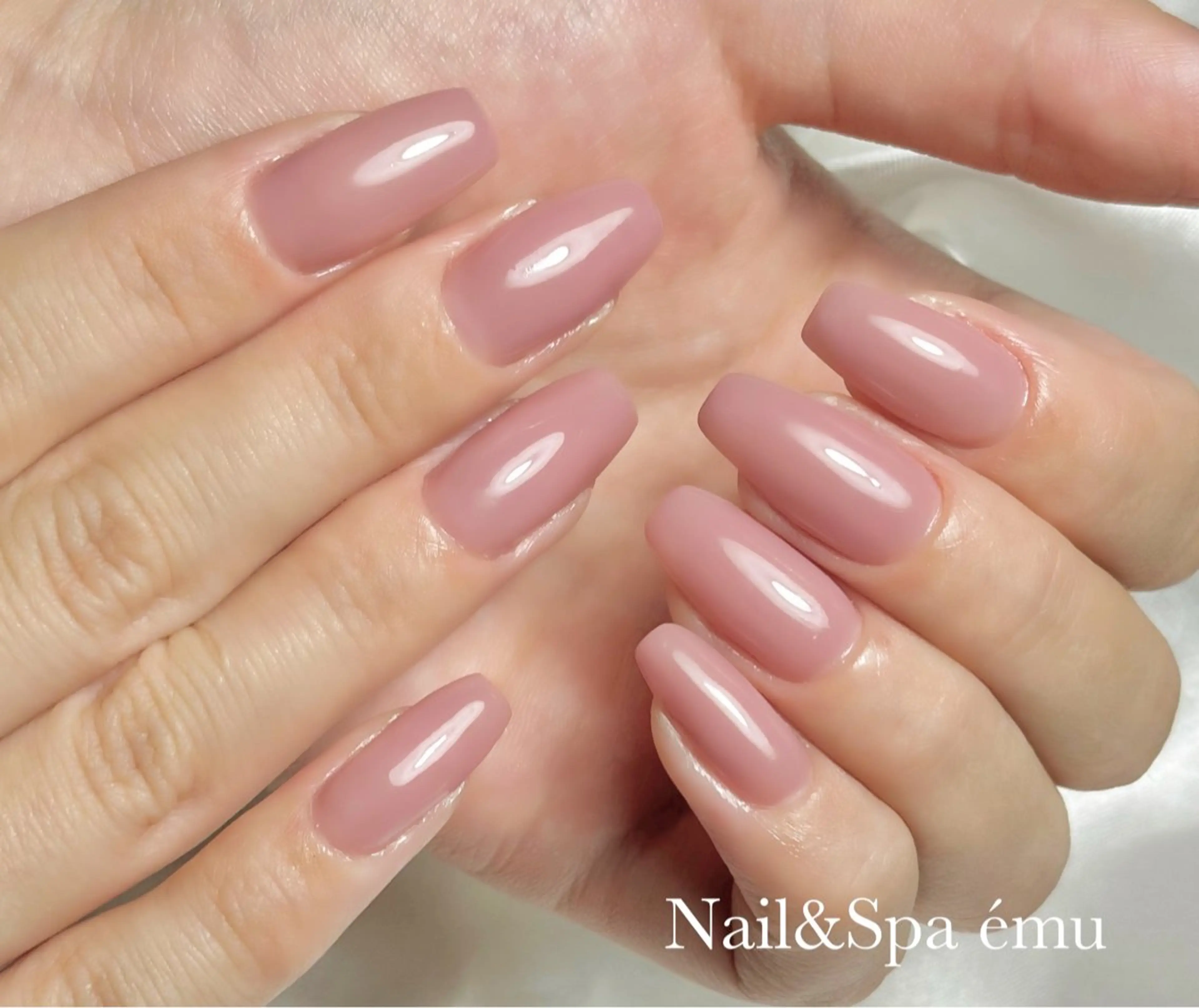 ネイル ワンカラーネイル Nail&Spa émuのネイルデザイン