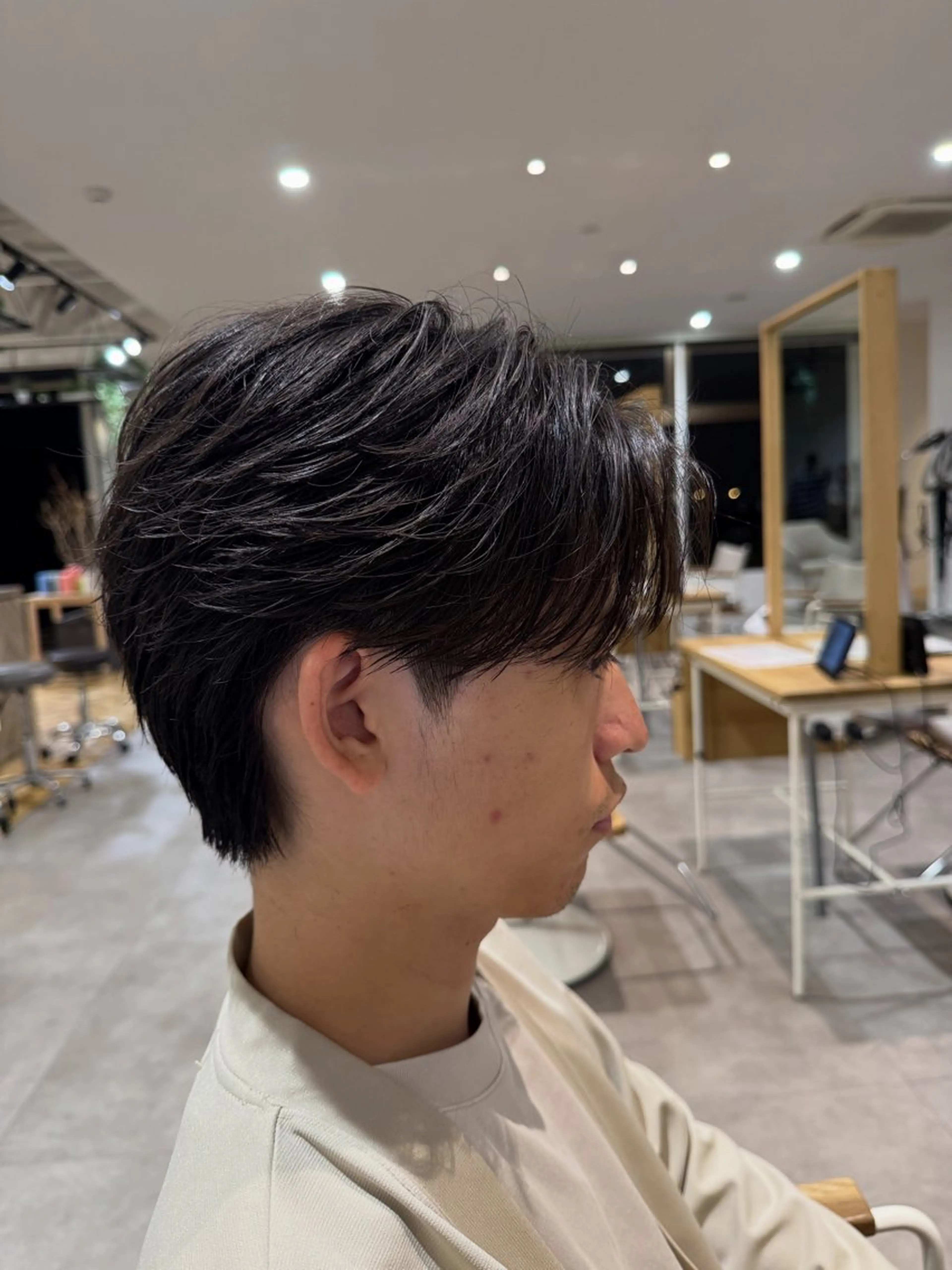 ショート カット パーマ 樋口 令惟のヘアスタイル