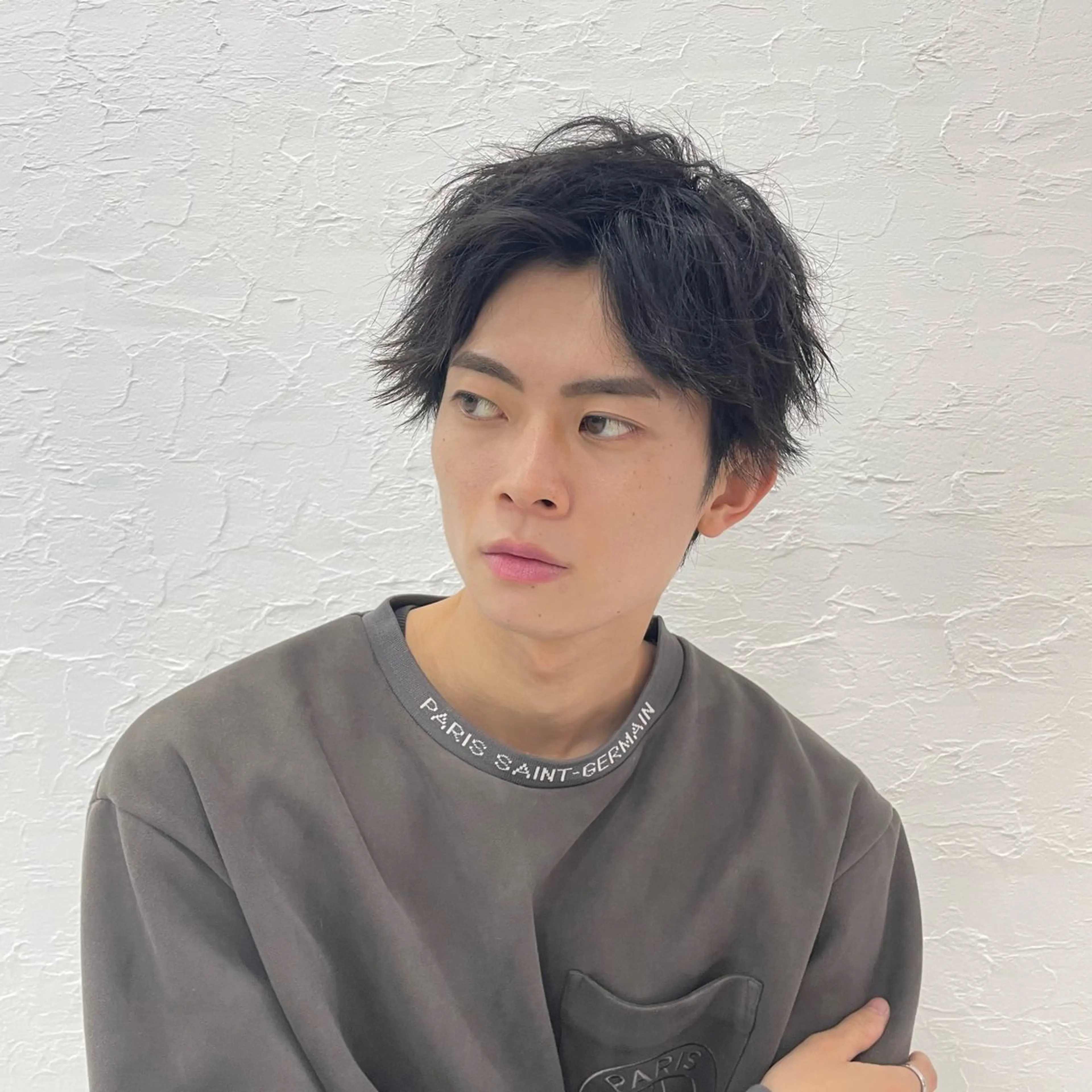 パーマ メンズ メンズパーマ ツイストスパイラルパーマ スパイラルパーマ 西村 友佑のヘアスタイル