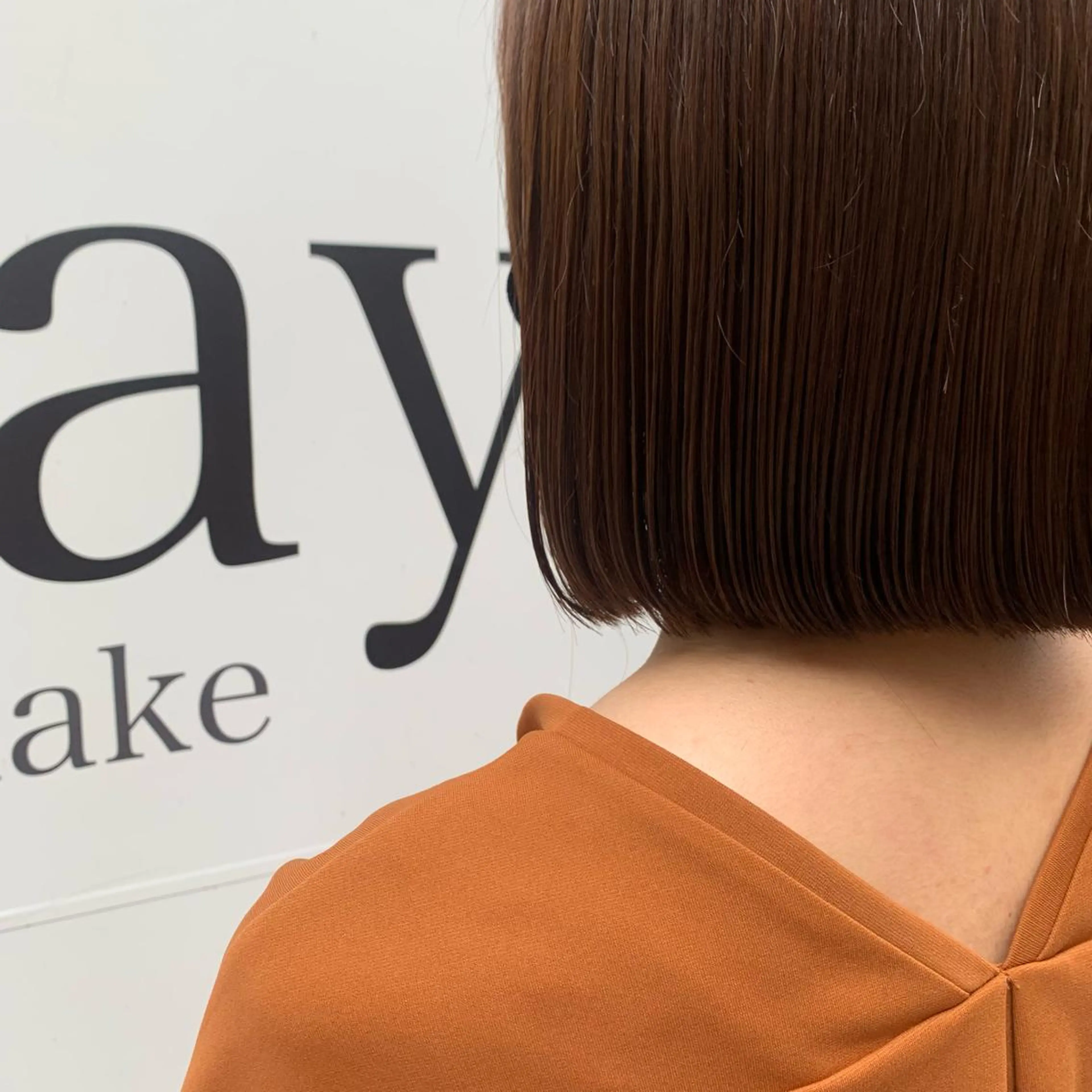 ショート カラー ヘアアレンジ ブリーチなし/ レイヤー🌿runaのヘアスタイル