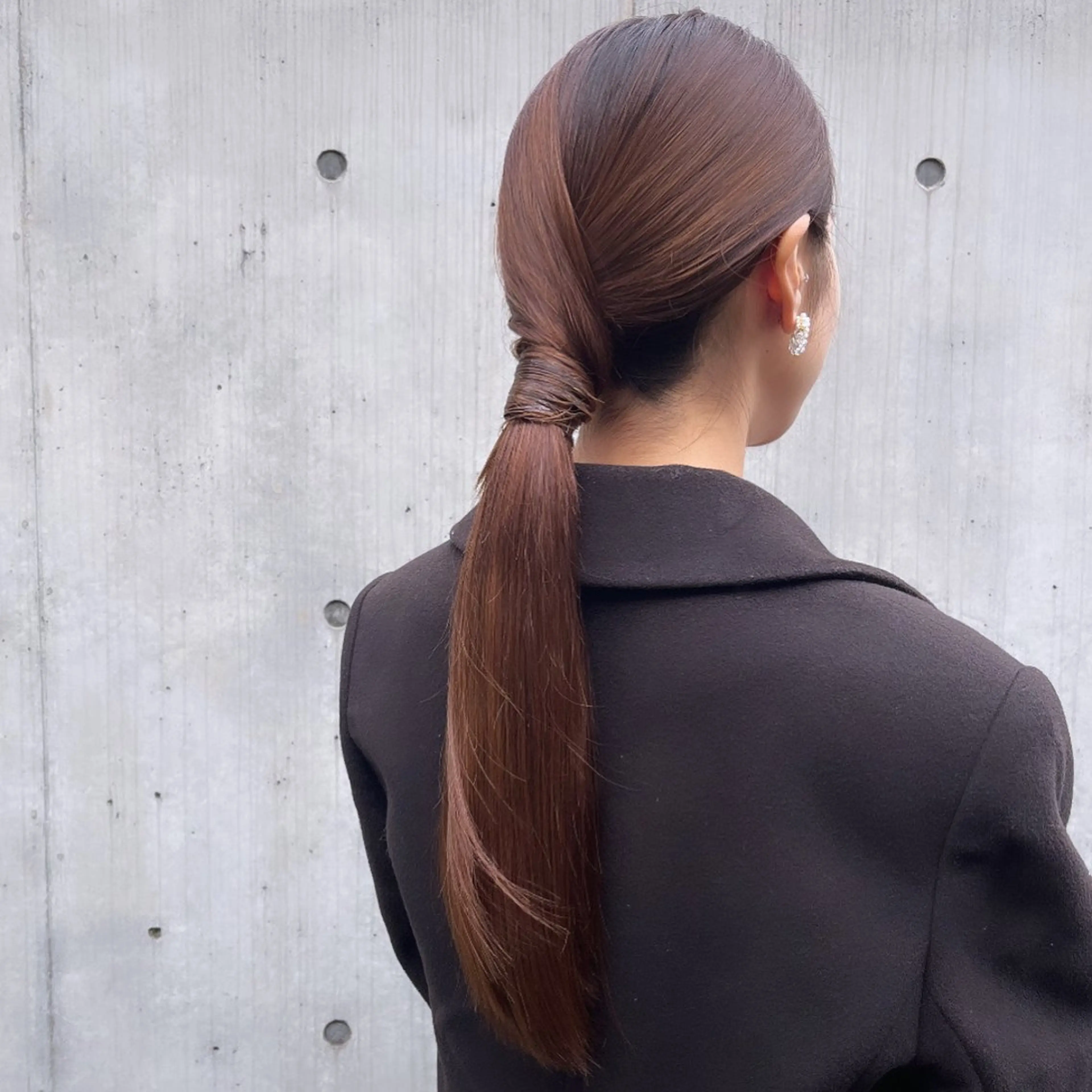 ロング ヘアアレンジ 成人式 結婚式・ブライダル 卒業式のヘアスタイル ヘアセット カジュアルを女っぽく 𝗮𝘆𝗮𝗰𝗼のヘアスタイル