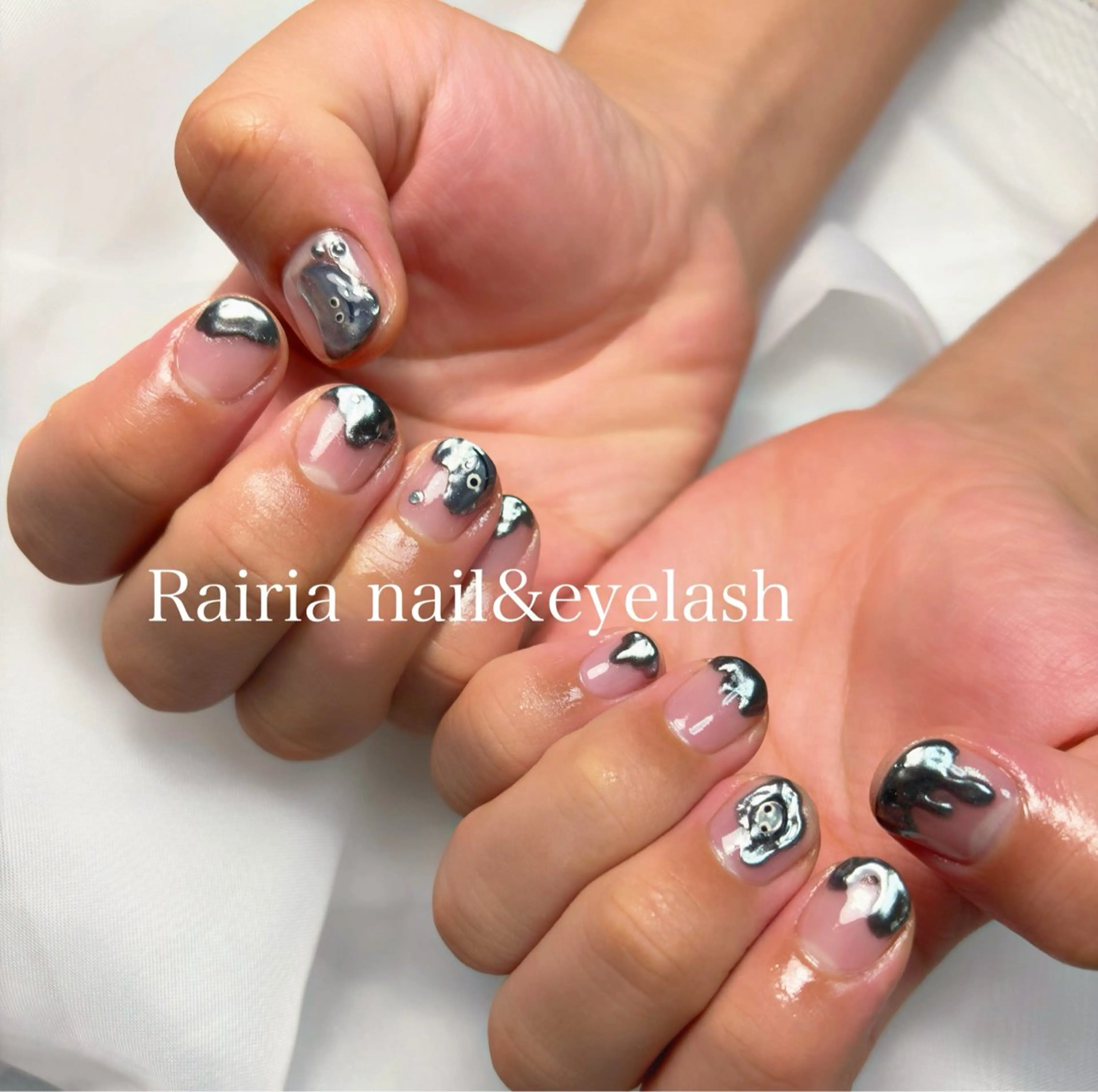 ショート ハンドネイル Rairia nail&eyelash  船堀店所属・Rairianail 船堀店のネイルデザイン