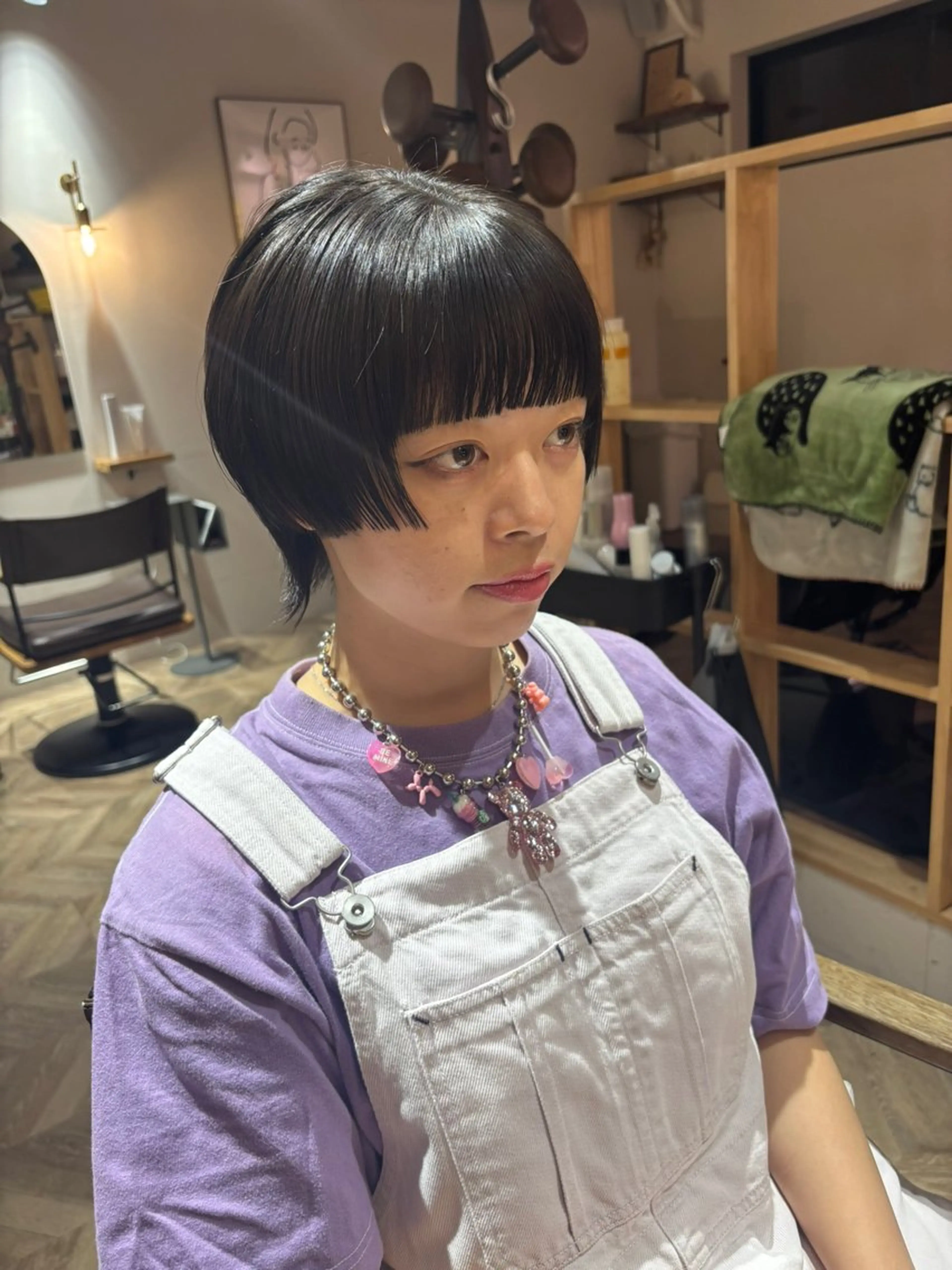 ショート デザインカット ウルフカット 野村咲月/ Relico‐nidのヘアスタイル