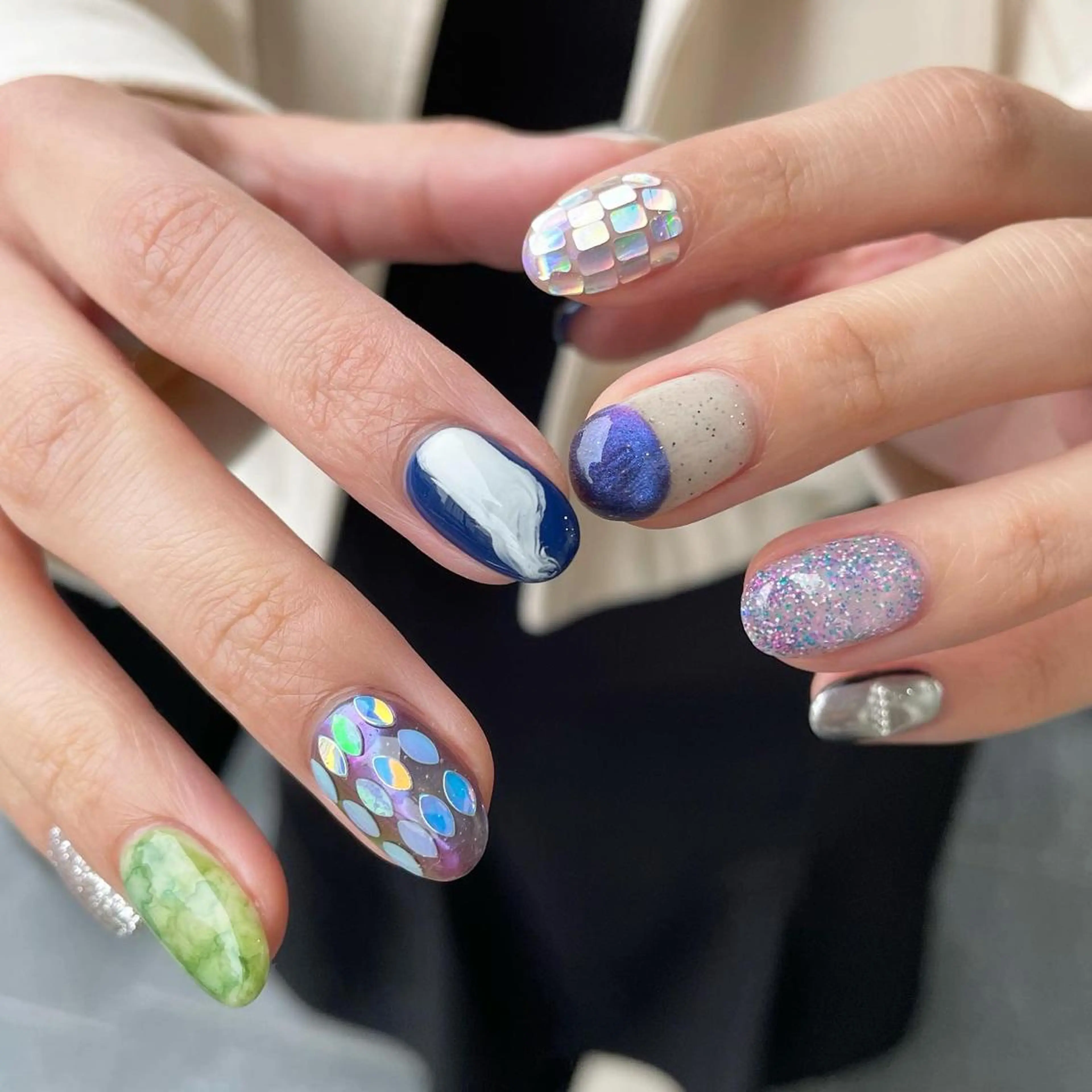 ネイル マグネットネイル ネイルチップ neouv所属・NEOUV NAILのネイルデザイン