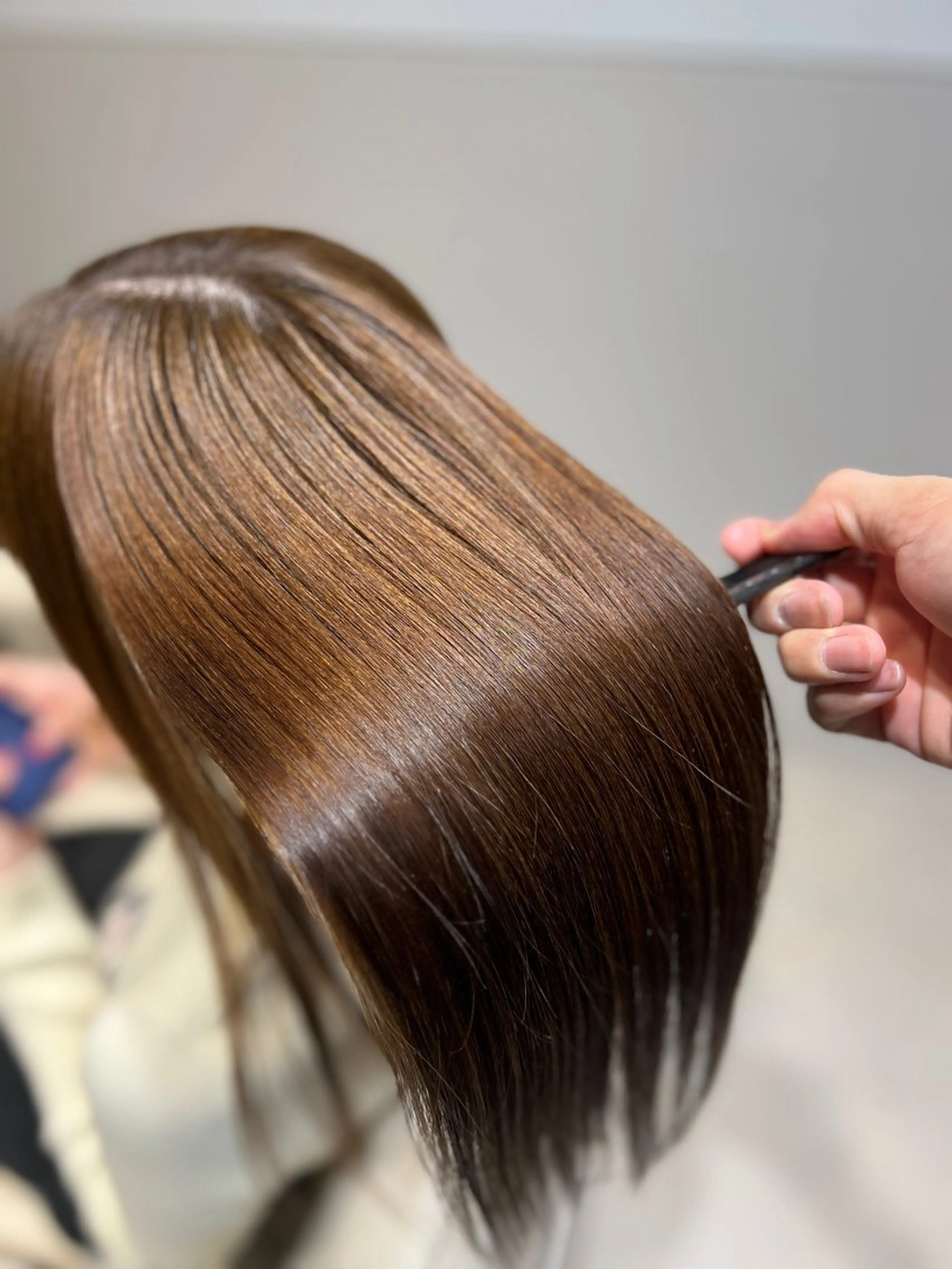 ロング Salowin銀座suite店所属・美髪縮毛矯正/髪質 改善カラー/寺倉海人のヘアスタイル